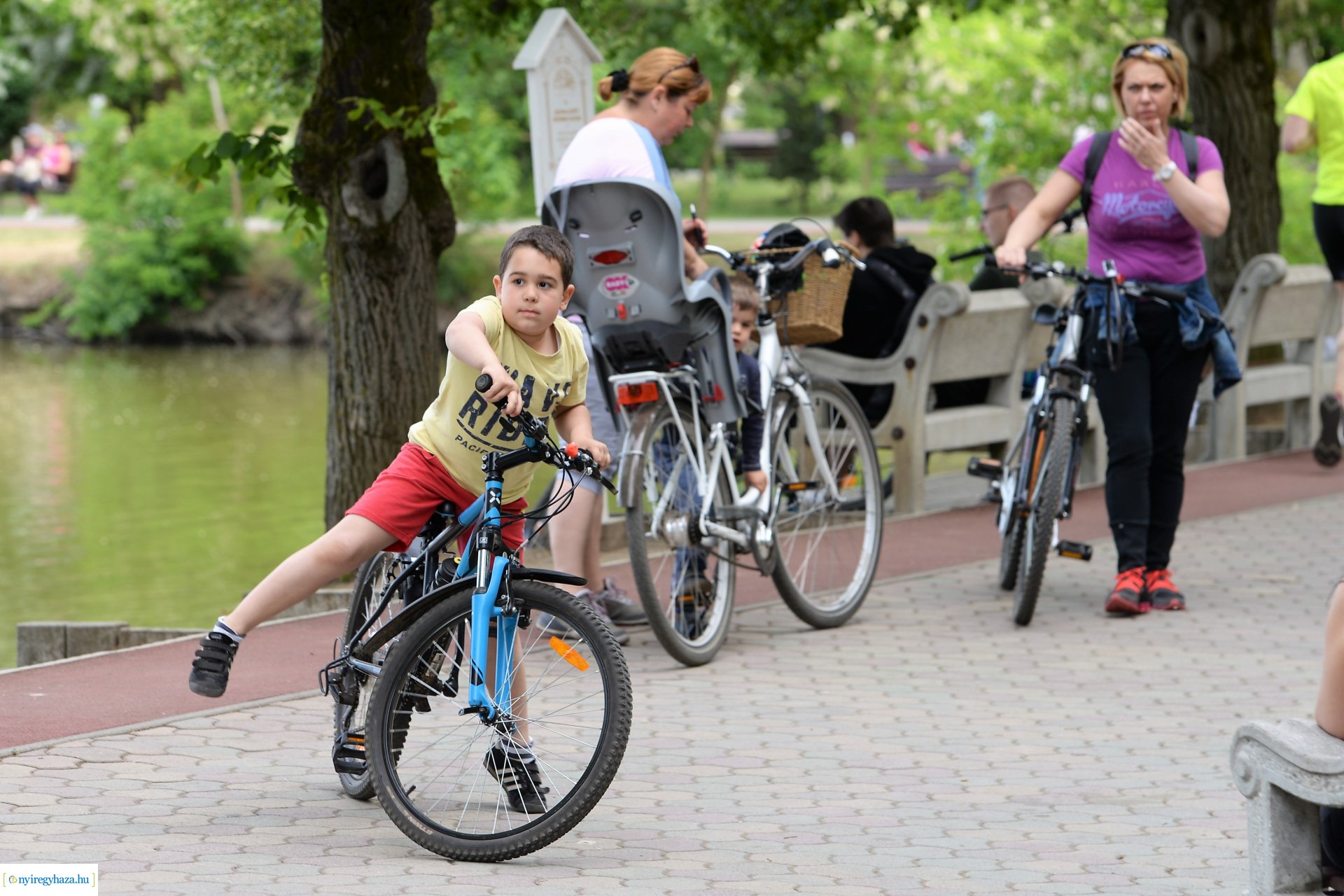 Szombat délután benépesült Sóstó