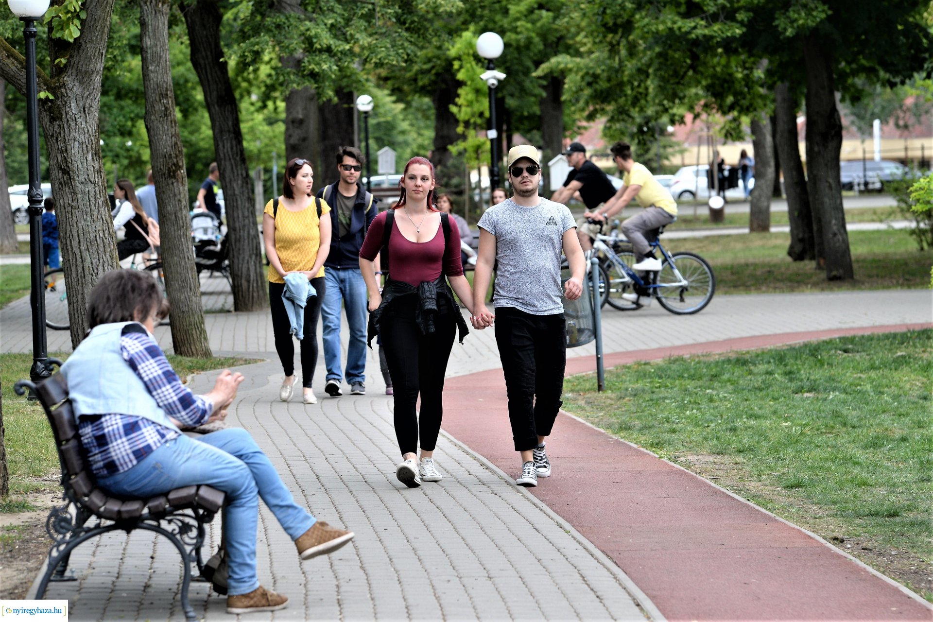 Szombat délután benépesült Sóstó