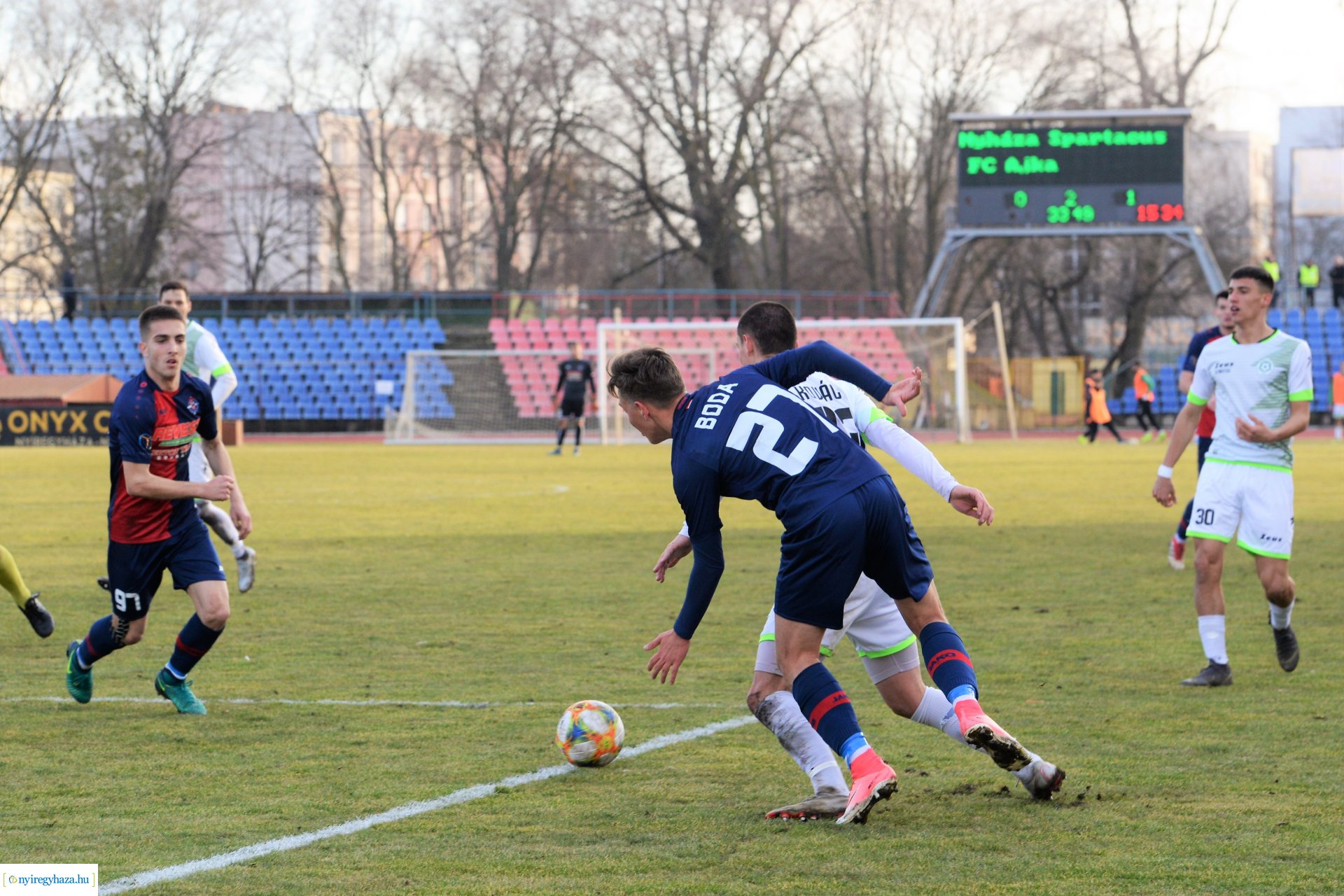 Szpari-Ajka labdarúgó mérkőzés