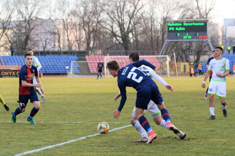 Szpari-Ajka labdarúgó mérkőzés