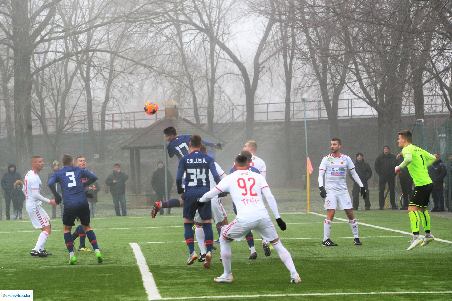 Szpari-Debrecen labdarúgó edzőmérkőzés