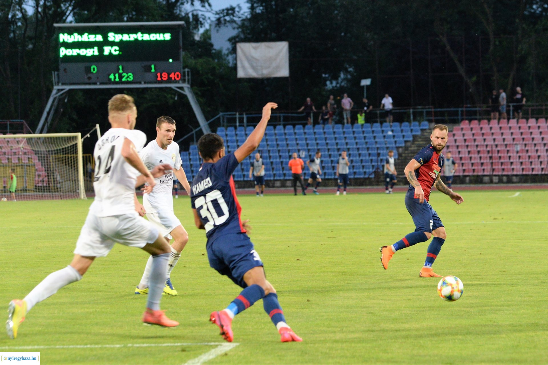 Szpari-Dorog labdarúgó mérkőzés 2020 ősz