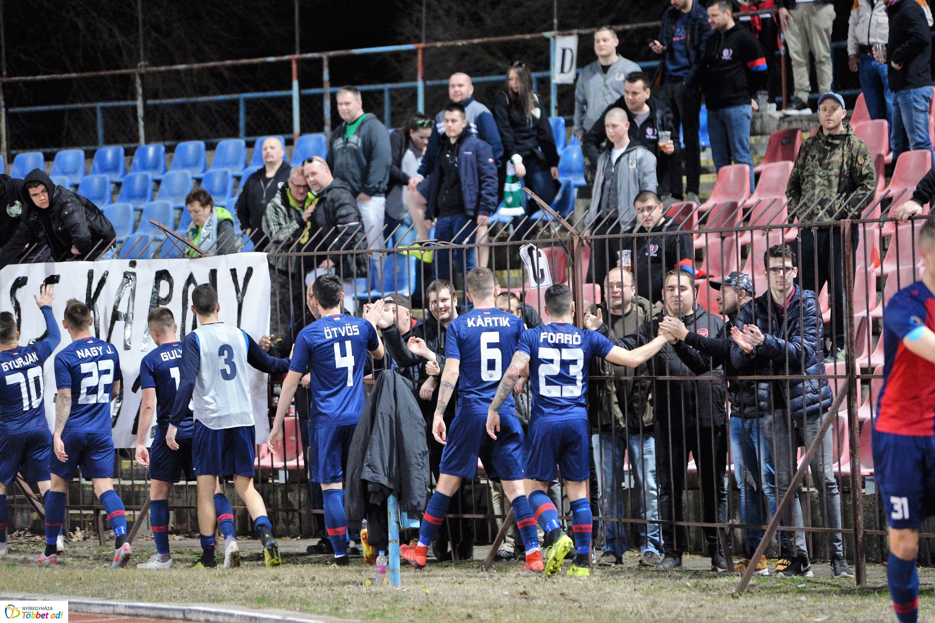 Szpari- ETO FC Győr labdarúgó mérkőzés