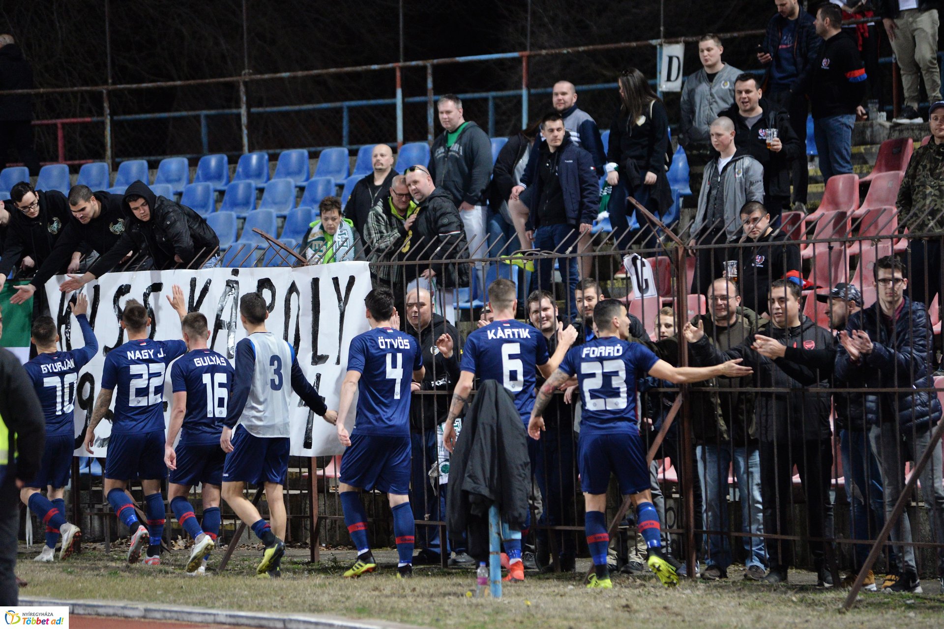 Szpari- ETO FC Győr labdarúgó mérkőzés