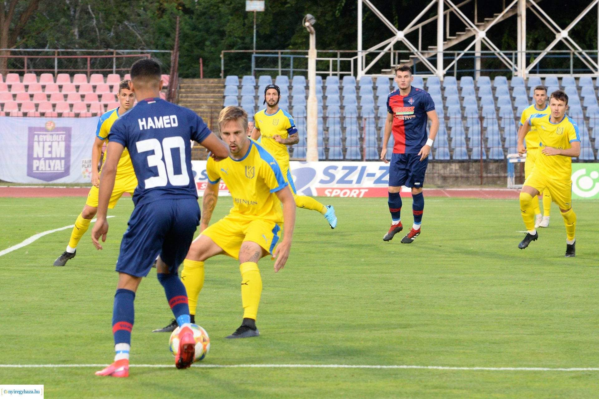 Szpari - Kazincbarcika 2020 ősz - labdarúgó mérkőzés