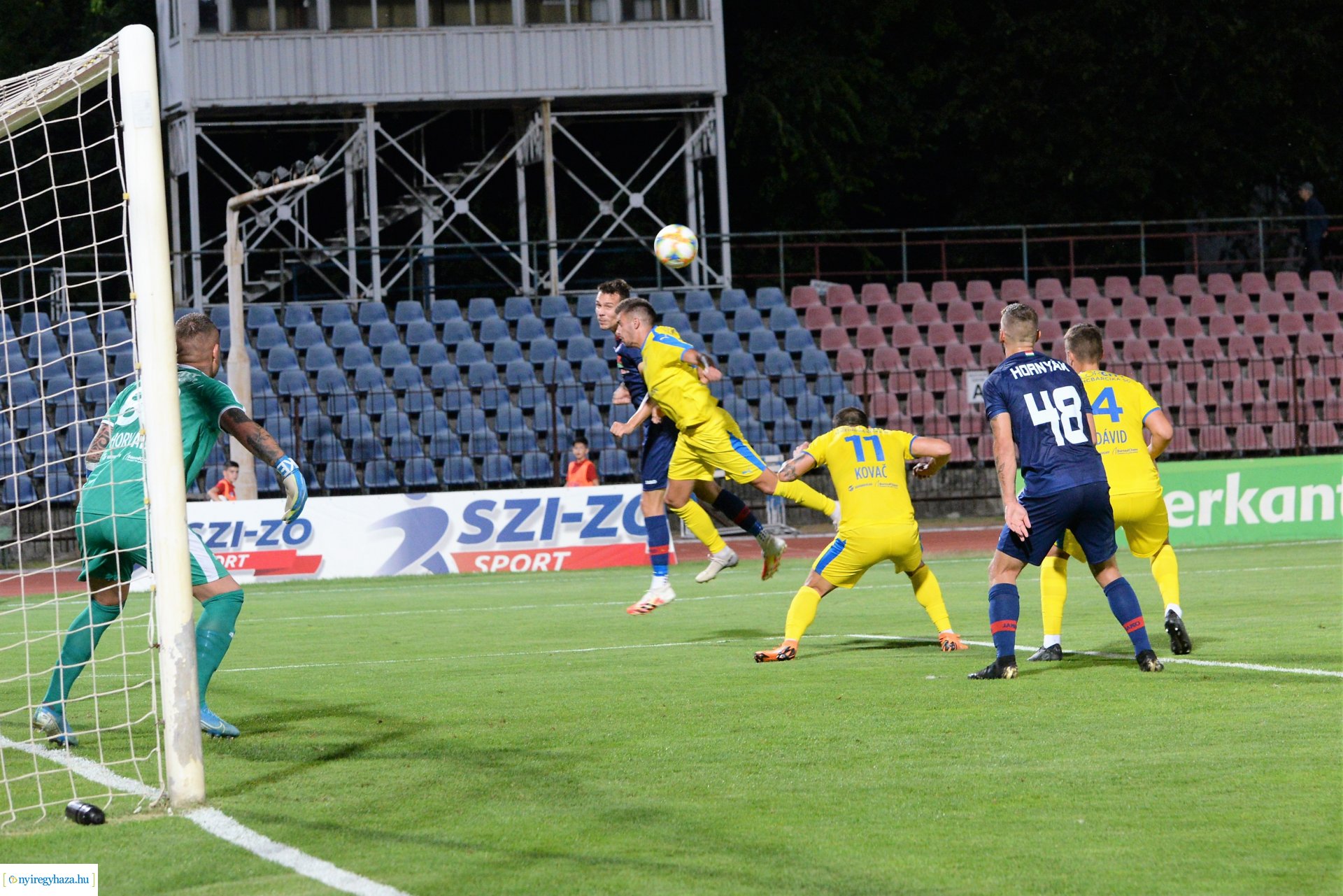 Szpari - Kazincbarcika 2020 ősz - labdarúgó mérkőzés