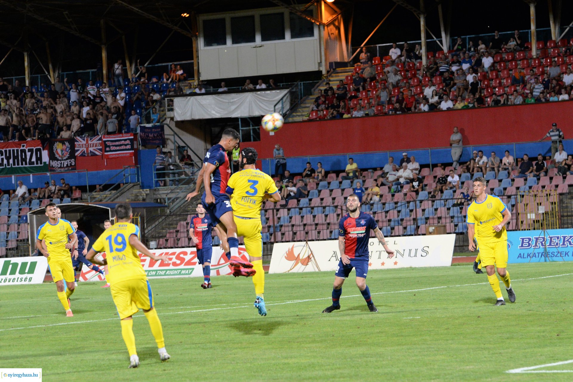 Szpari - Kazincbarcika 2020 ősz - labdarúgó mérkőzés