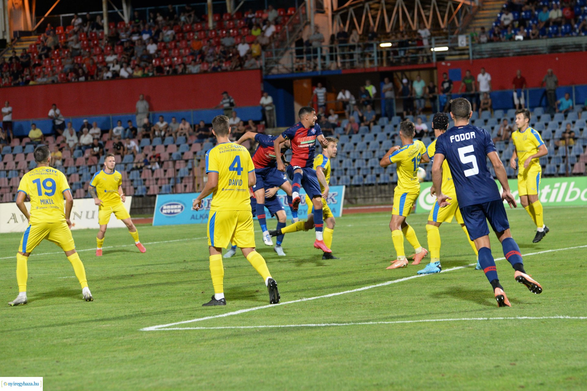 Szpari - Kazincbarcika 2020 ősz - labdarúgó mérkőzés