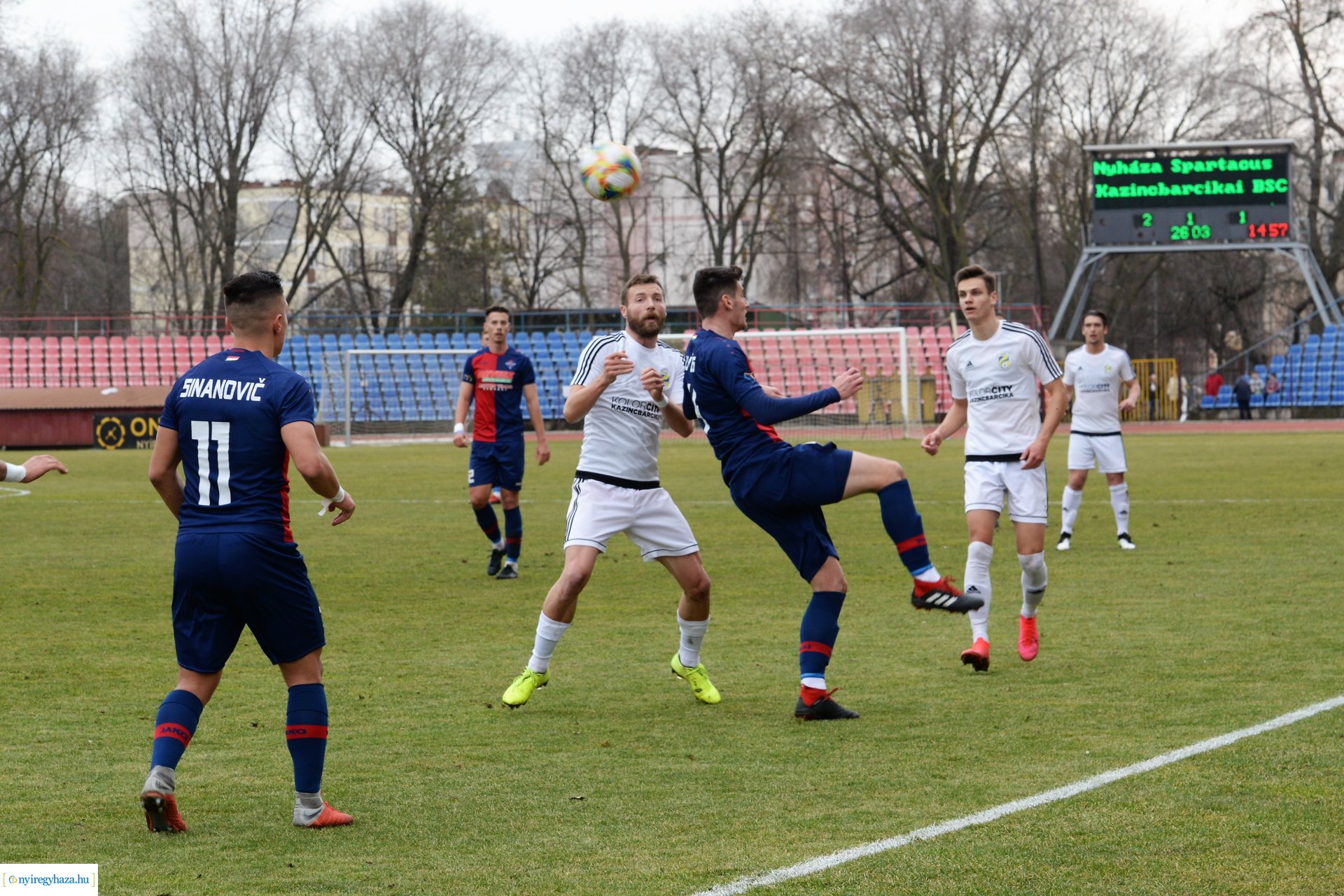 Szpari-Kazincbarcika labdarúgó mérkőzés