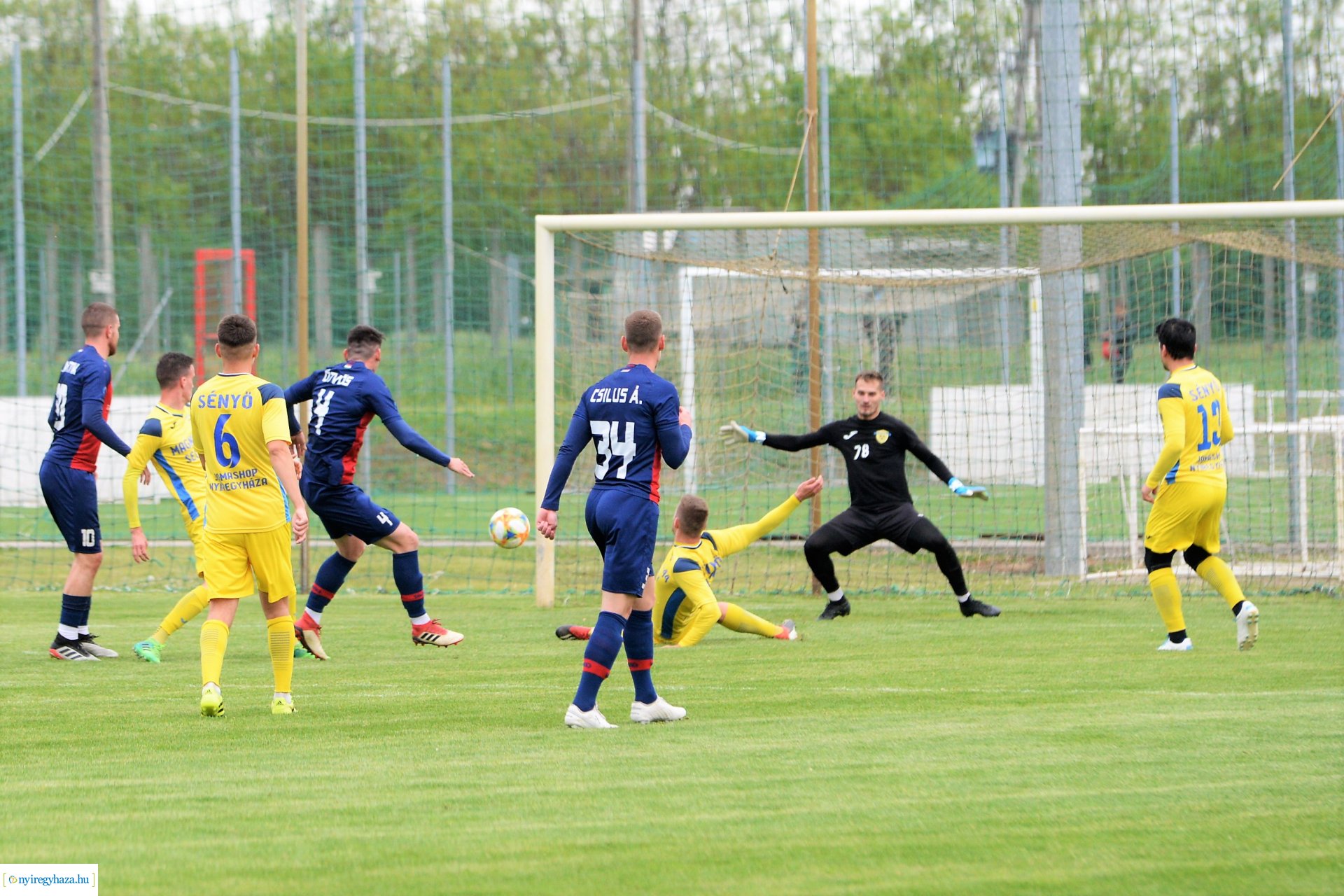 Szpari-Sényő edzőmeccs