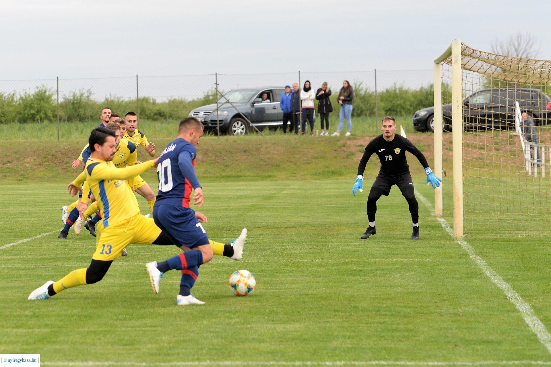 Szpari-Sényő edzőmeccs