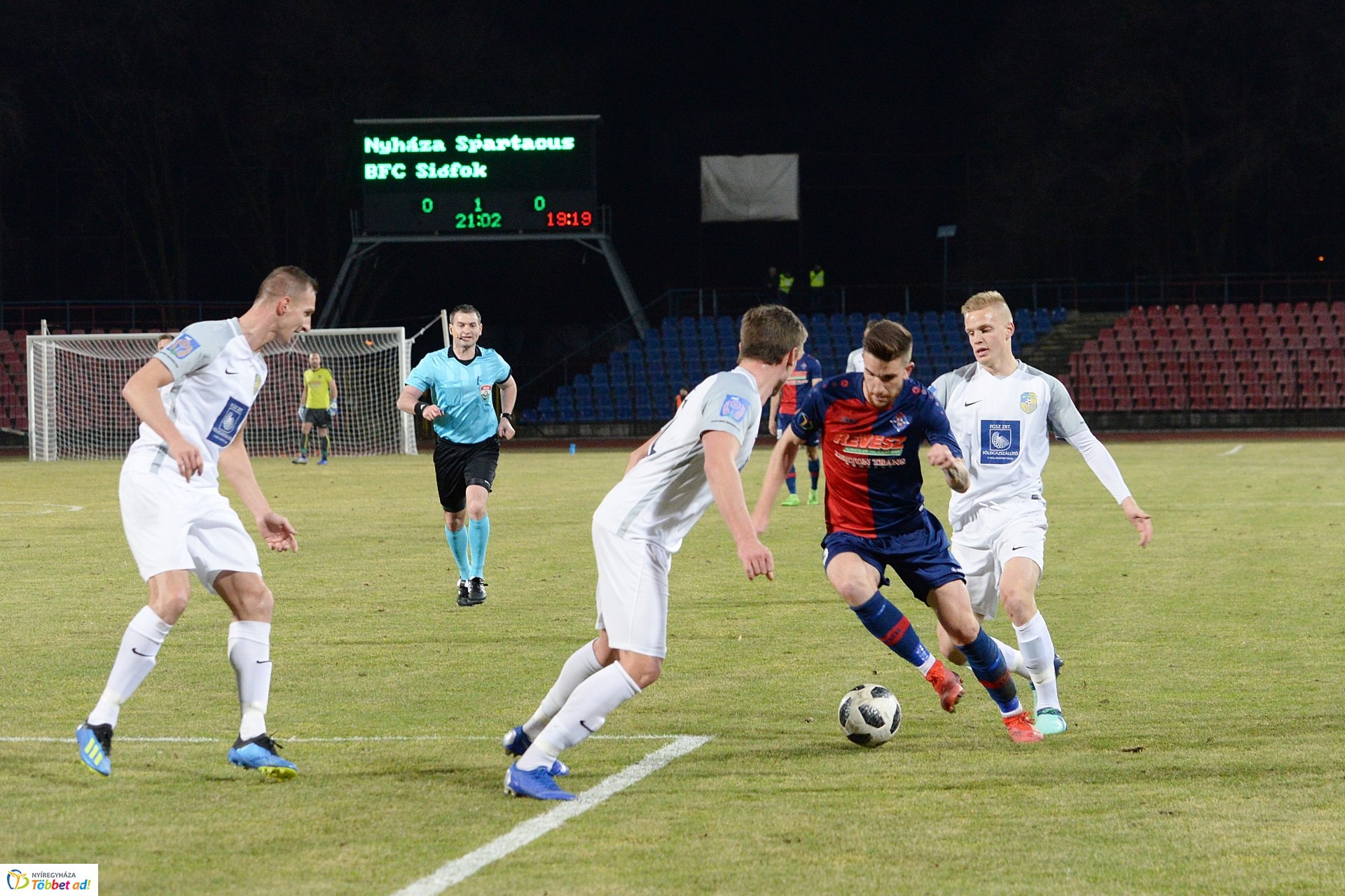 Szpari-Siófok labdarúgó mérkőzés