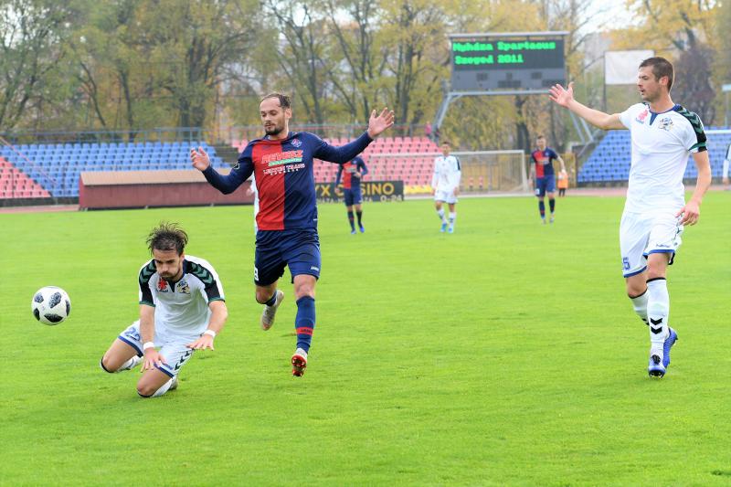 Szpari- Szeged labdarúgó mérkőzés