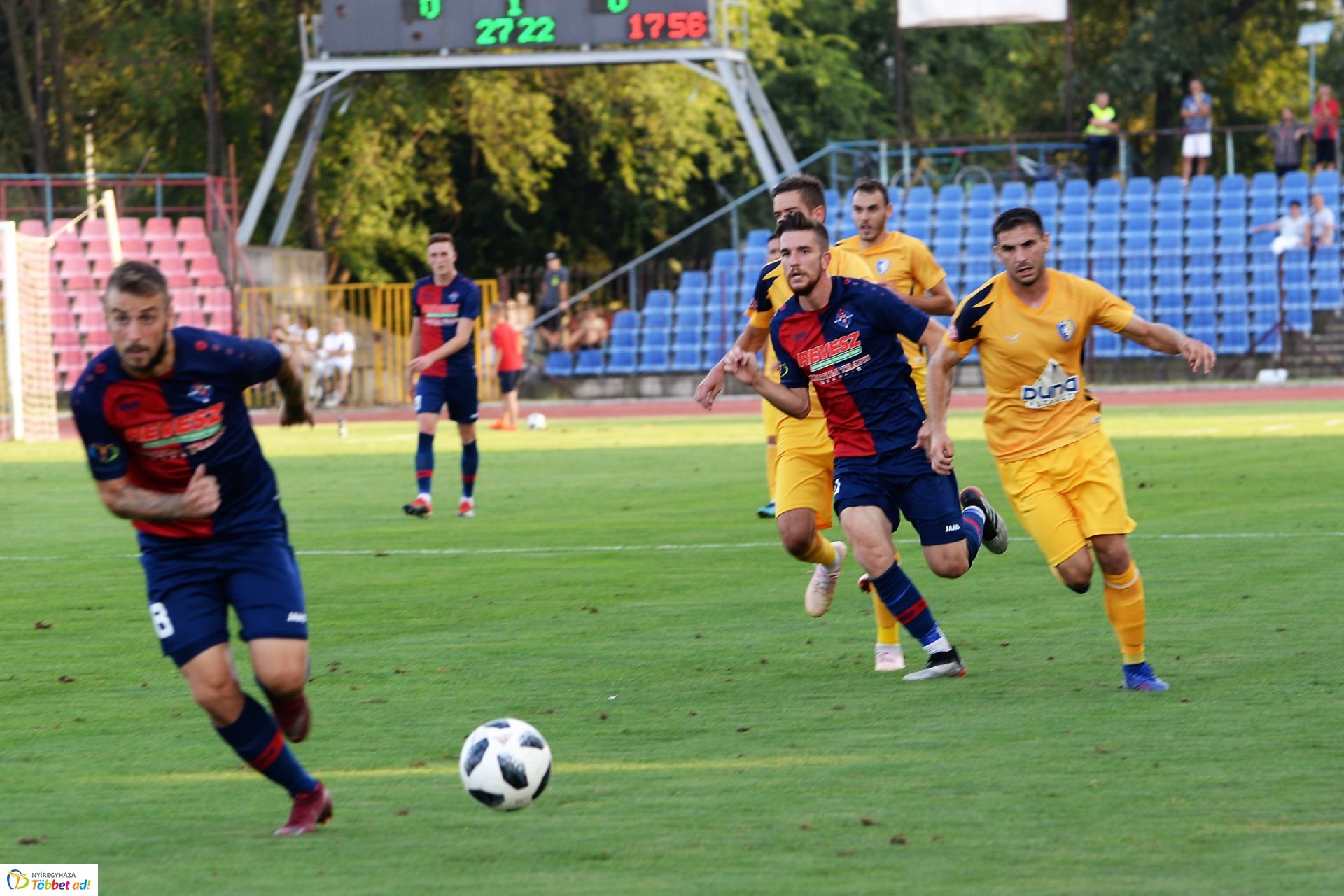 Szpari-Tiszakécske labdarúgó mérkőzés