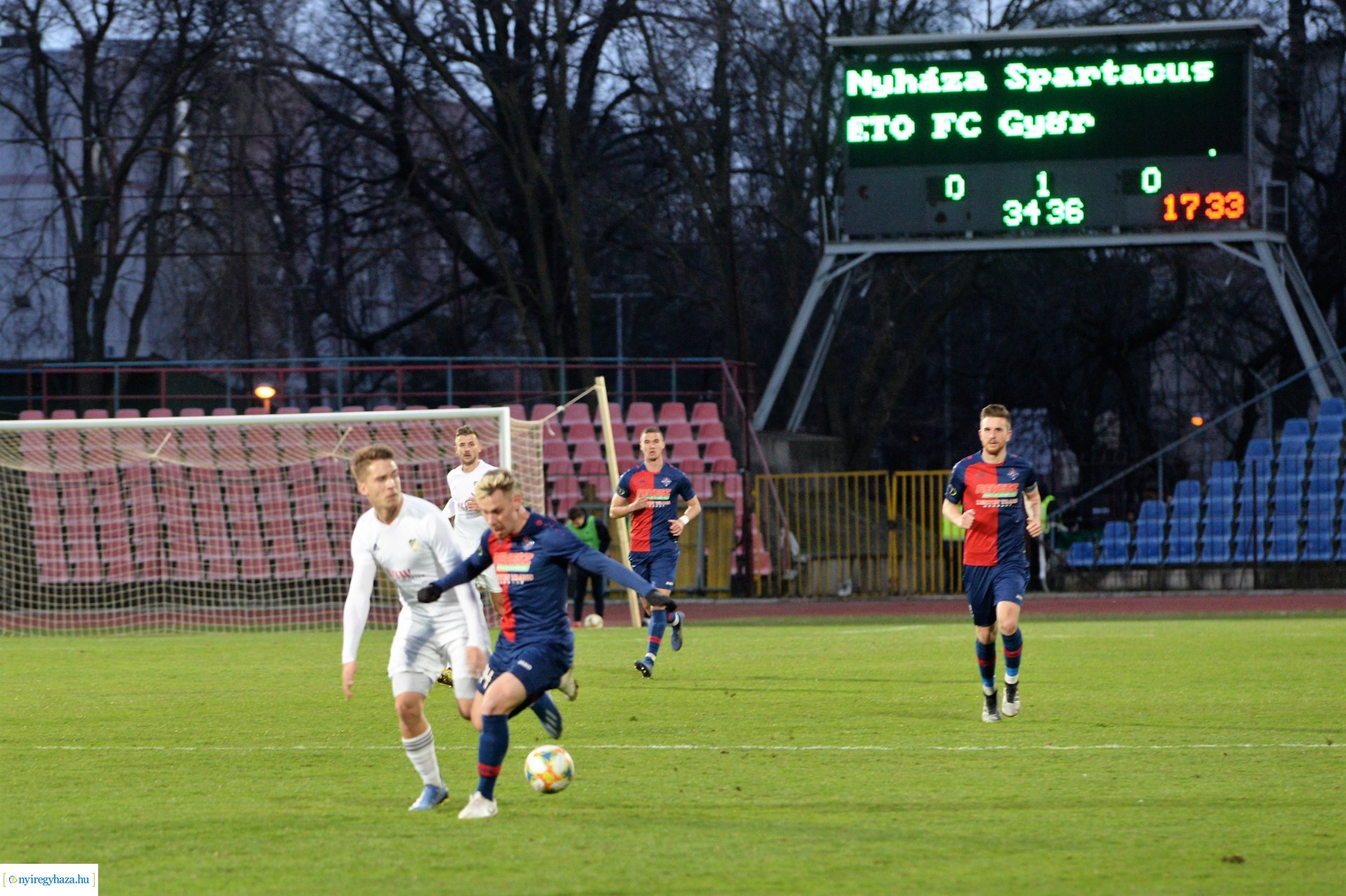 Szpari-WKW ETO FC Győr labdarúgó mérkőzés