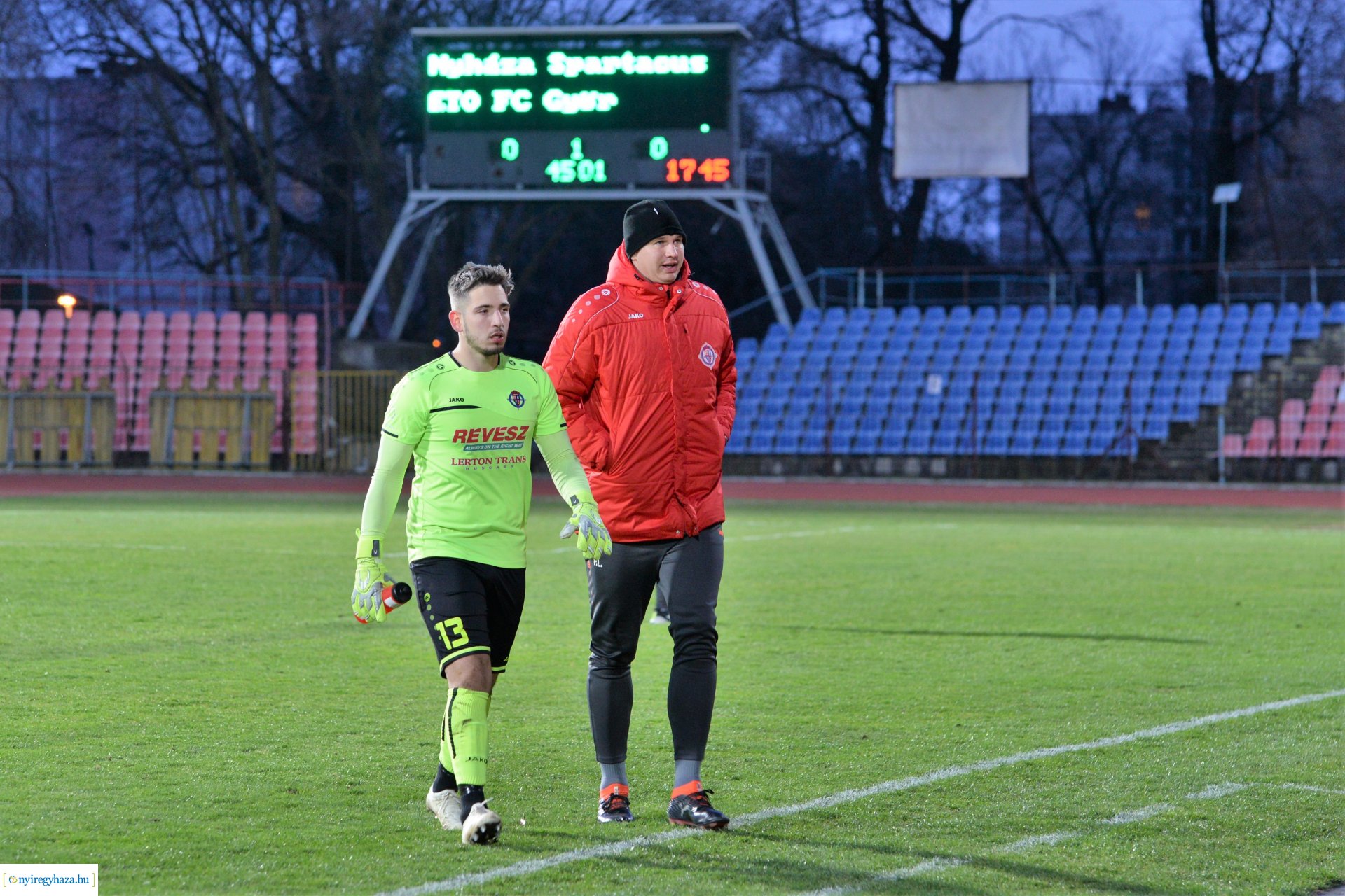 Szpari-WKW ETO FC Győr labdarúgó mérkőzés