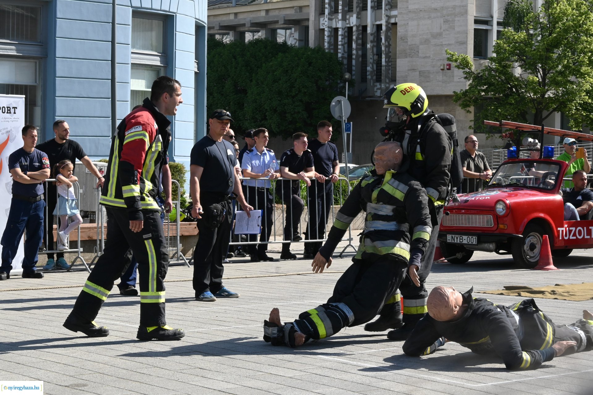 Sztárek Ferenc Tűzoltó Erőpróba Nyíregyházán