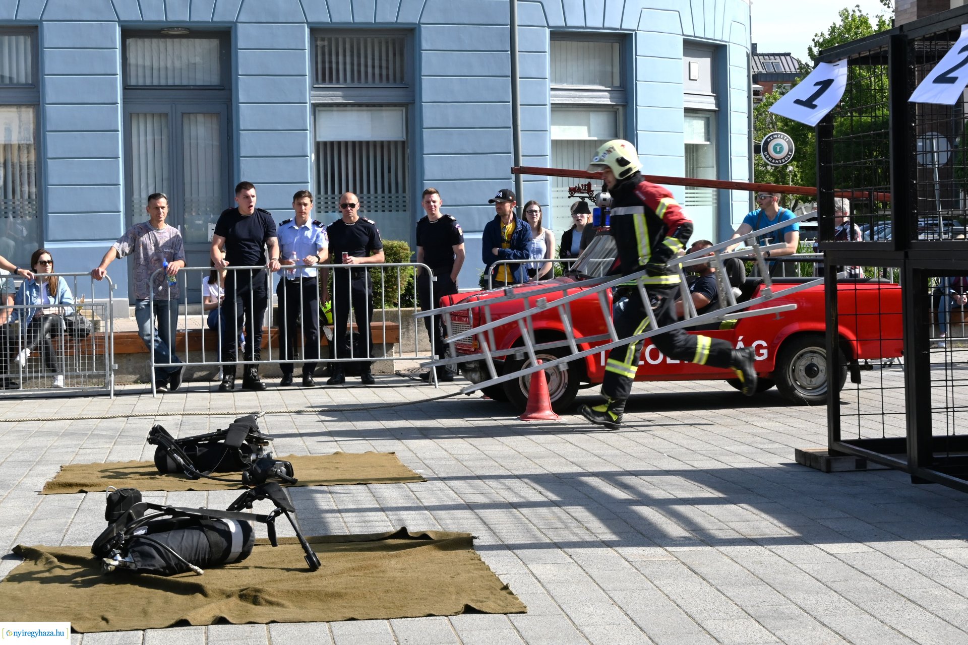 Sztárek Ferenc Tűzoltó Erőpróba Nyíregyházán