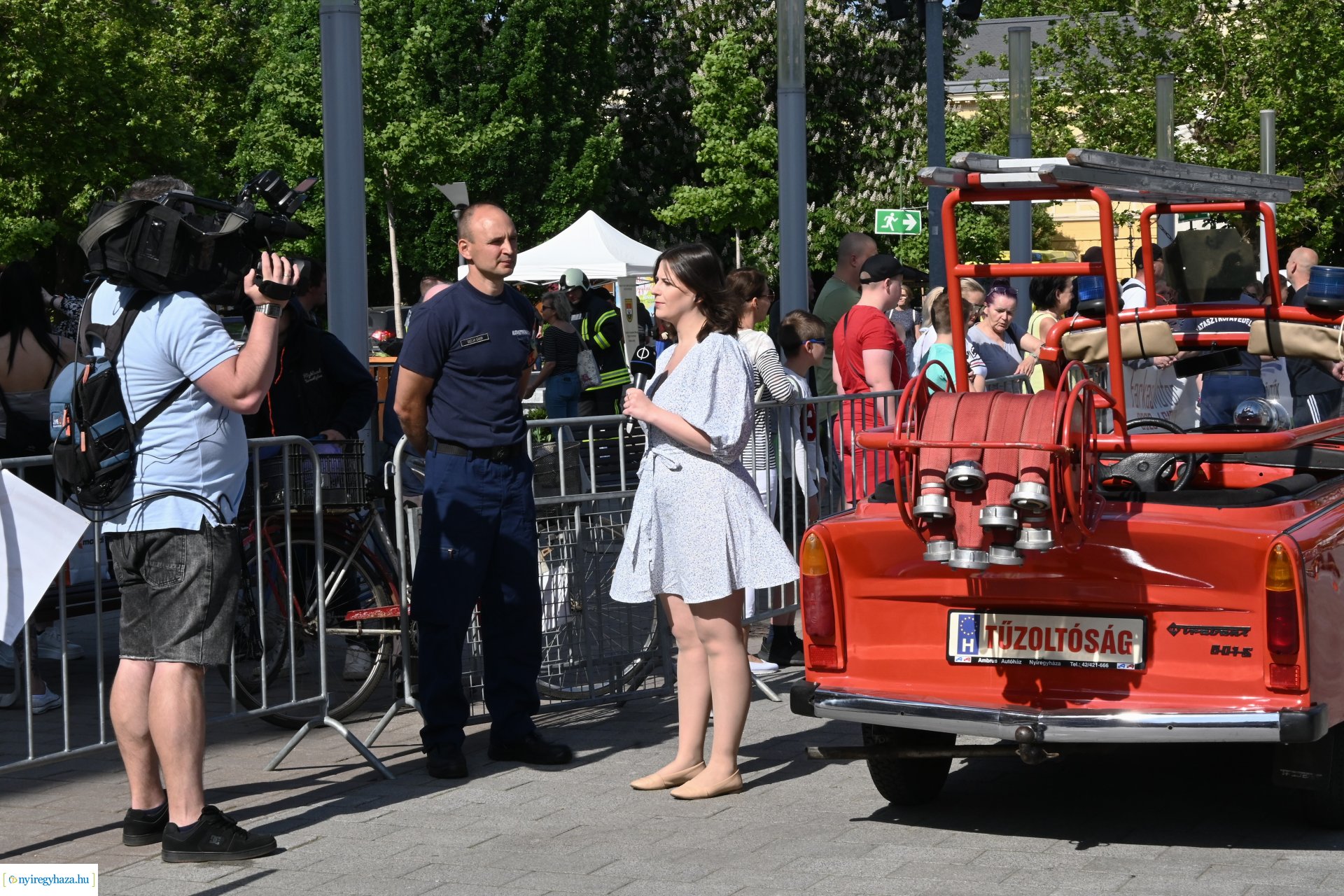 Sztárek Ferenc Tűzoltó Erőpróba Nyíregyházán