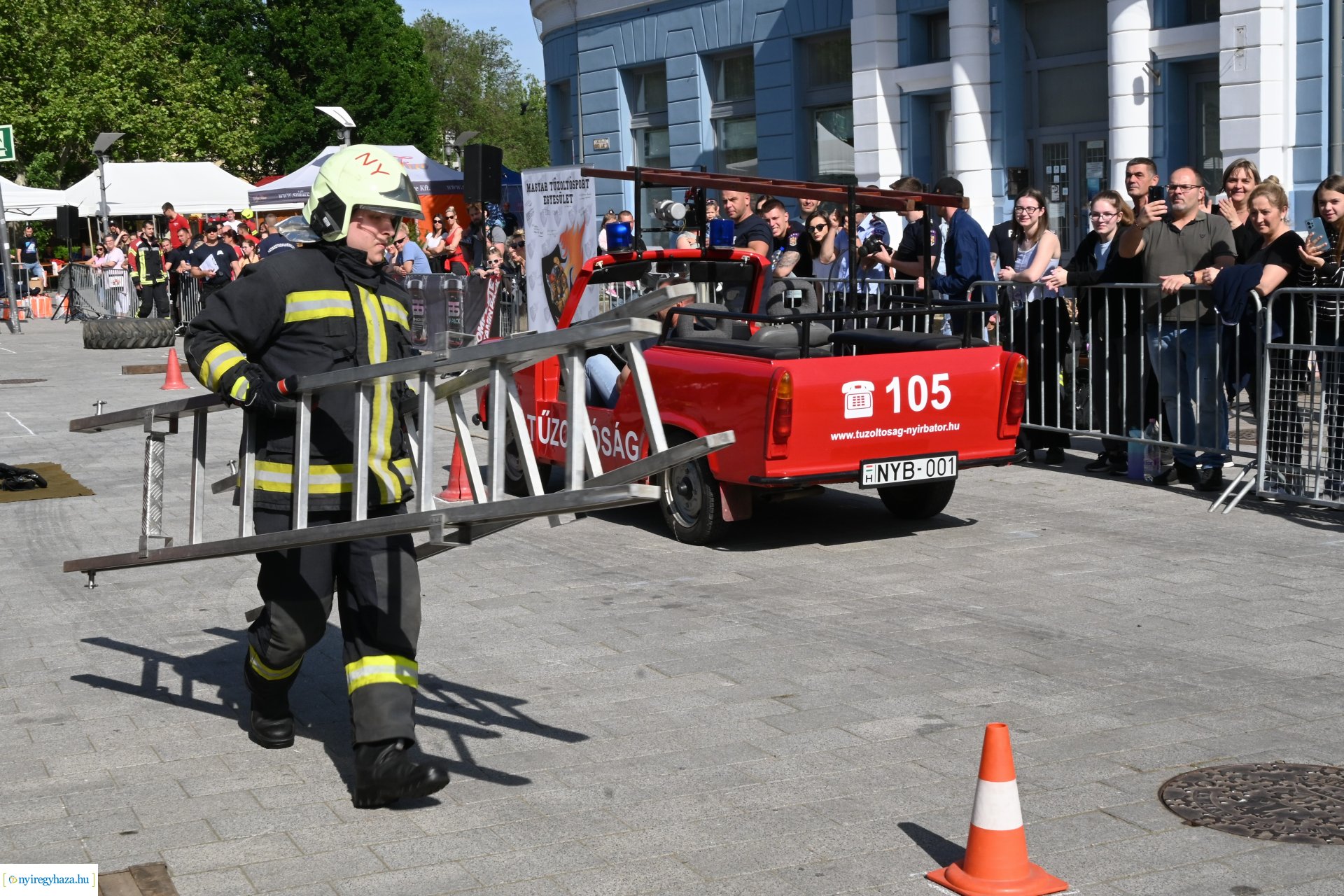 Sztárek Ferenc Tűzoltó Erőpróba Nyíregyházán