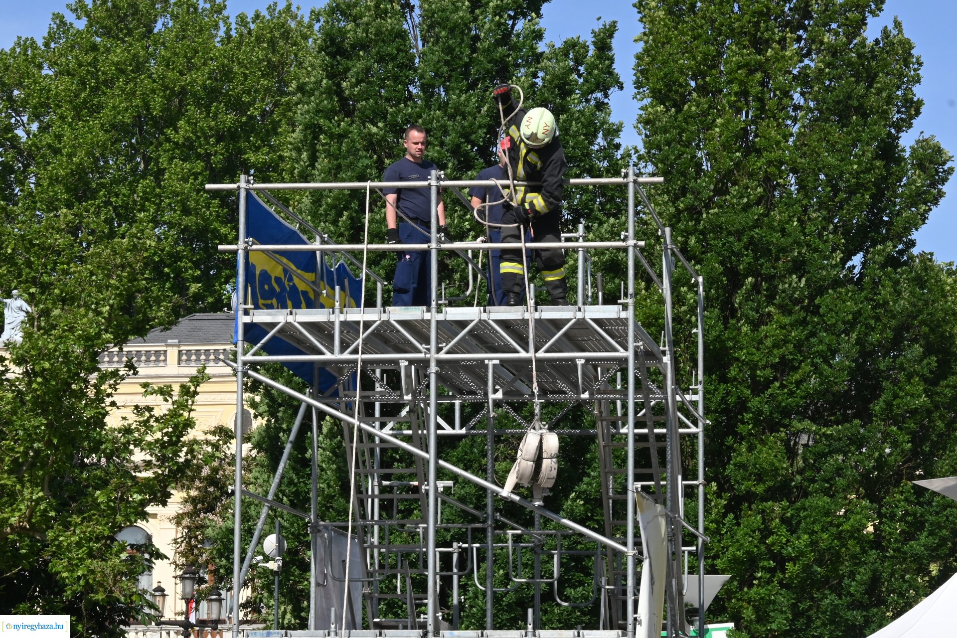 Sztárek Ferenc Tűzoltó Erőpróba Nyíregyházán