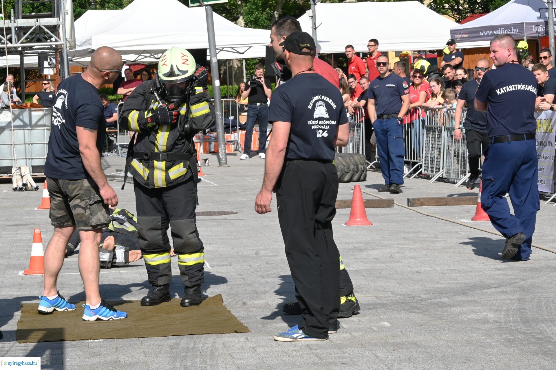 Sztárek Ferenc Tűzoltó Erőpróba Nyíregyházán