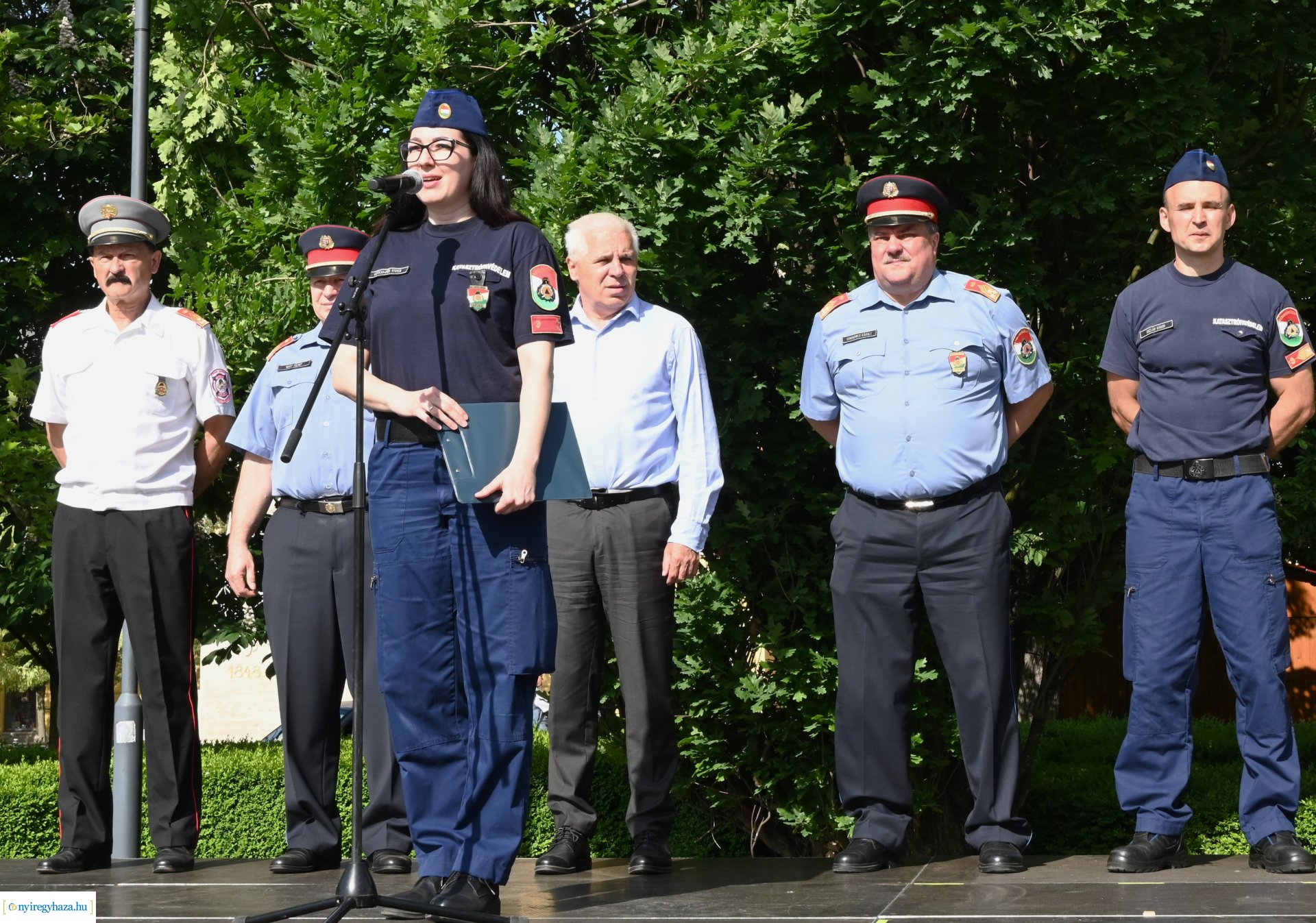 Sztárek Ferenc Tűzoltó Erőpróba Nyíregyházán