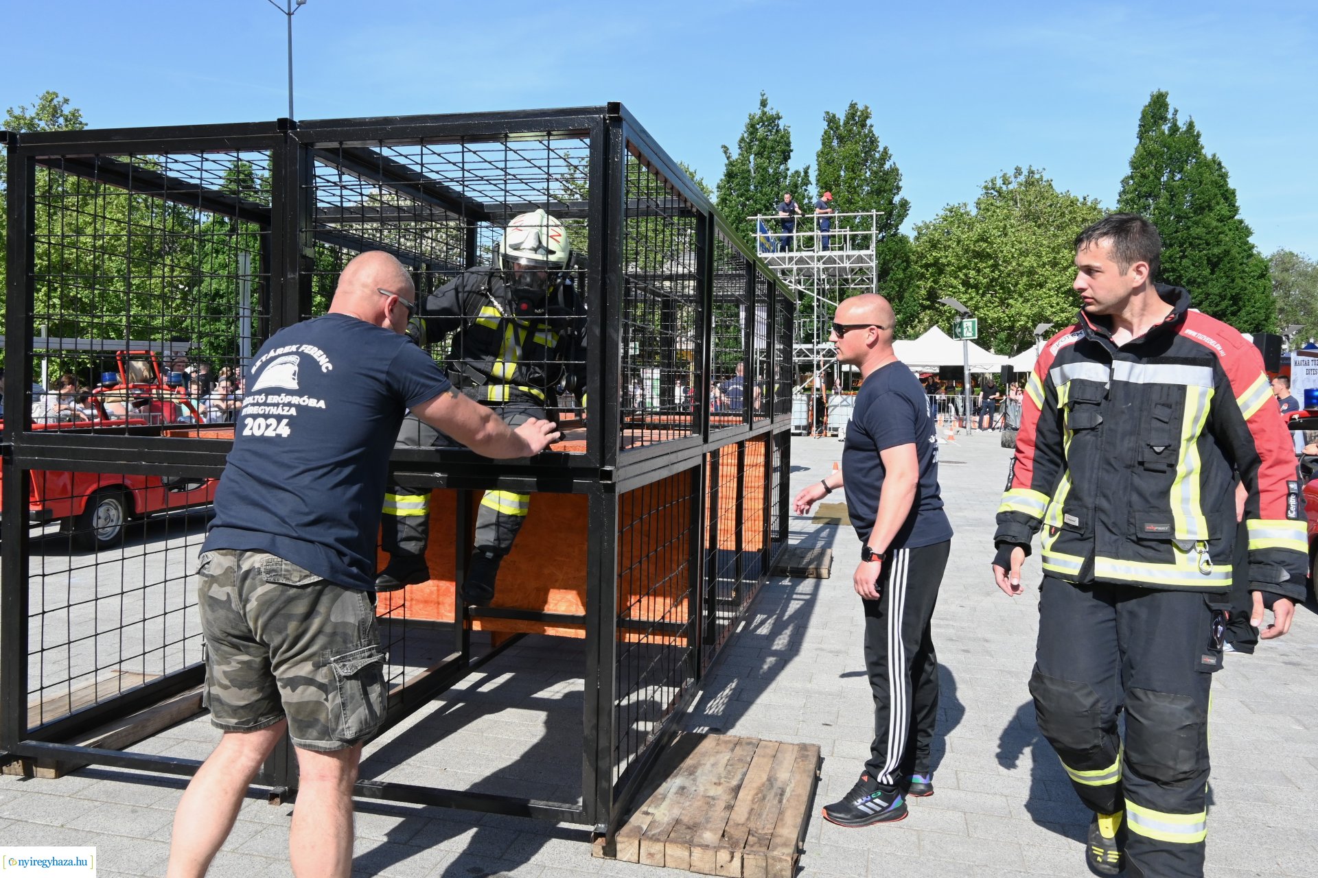 Sztárek Ferenc Tűzoltó Erőpróba Nyíregyházán