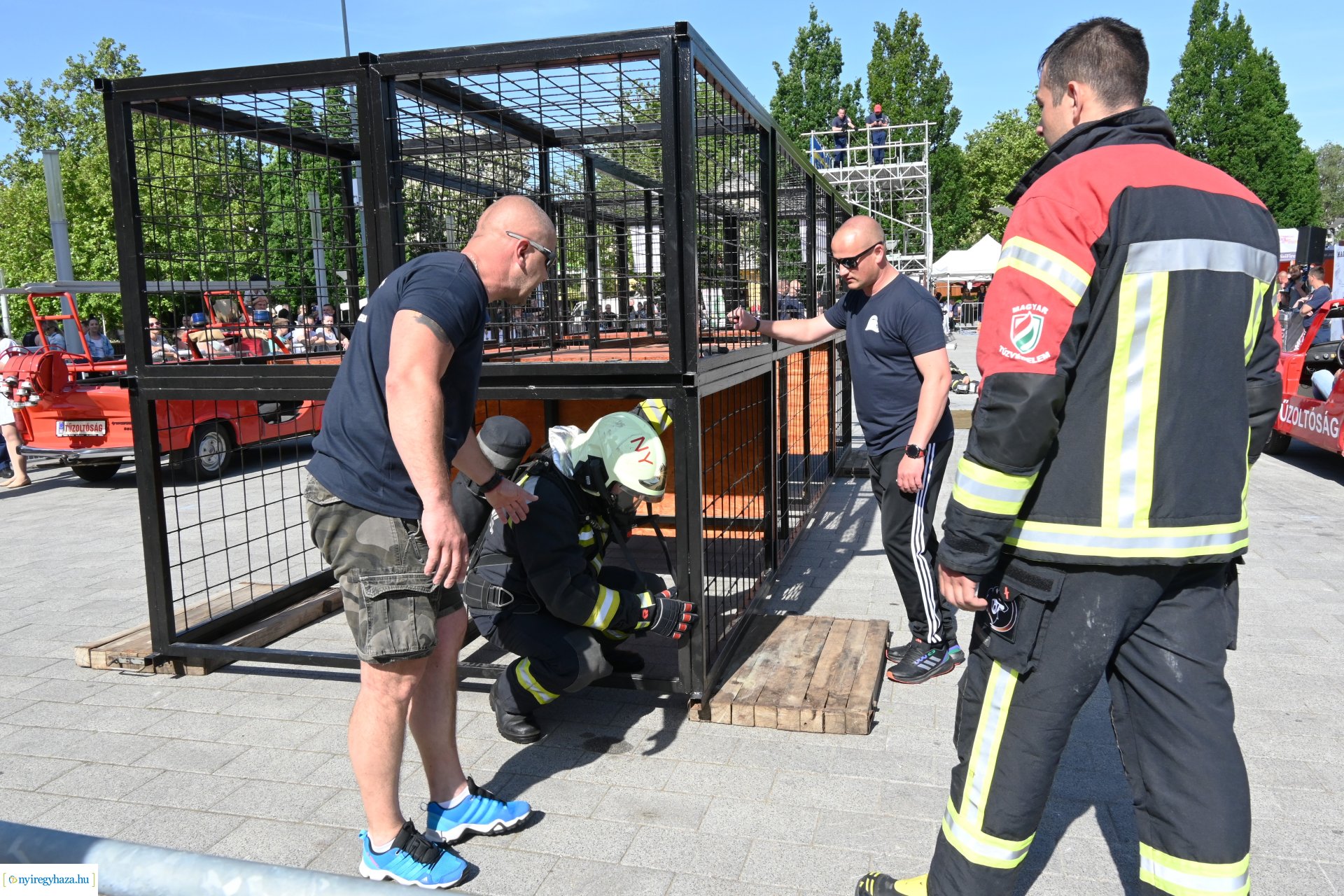 Sztárek Ferenc Tűzoltó Erőpróba Nyíregyházán