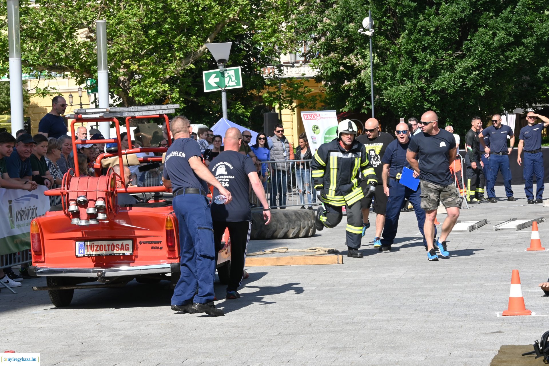 Sztárek Ferenc Tűzoltó Erőpróba Nyíregyházán