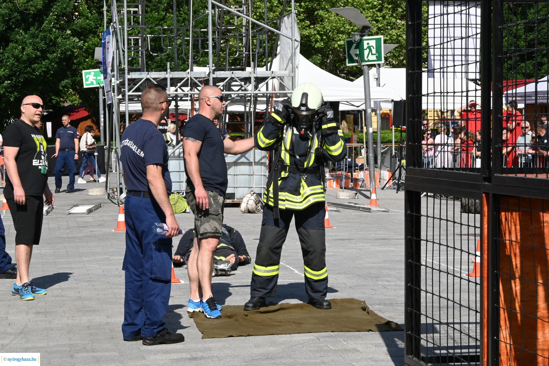 Sztárek Ferenc Tűzoltó Erőpróba Nyíregyházán