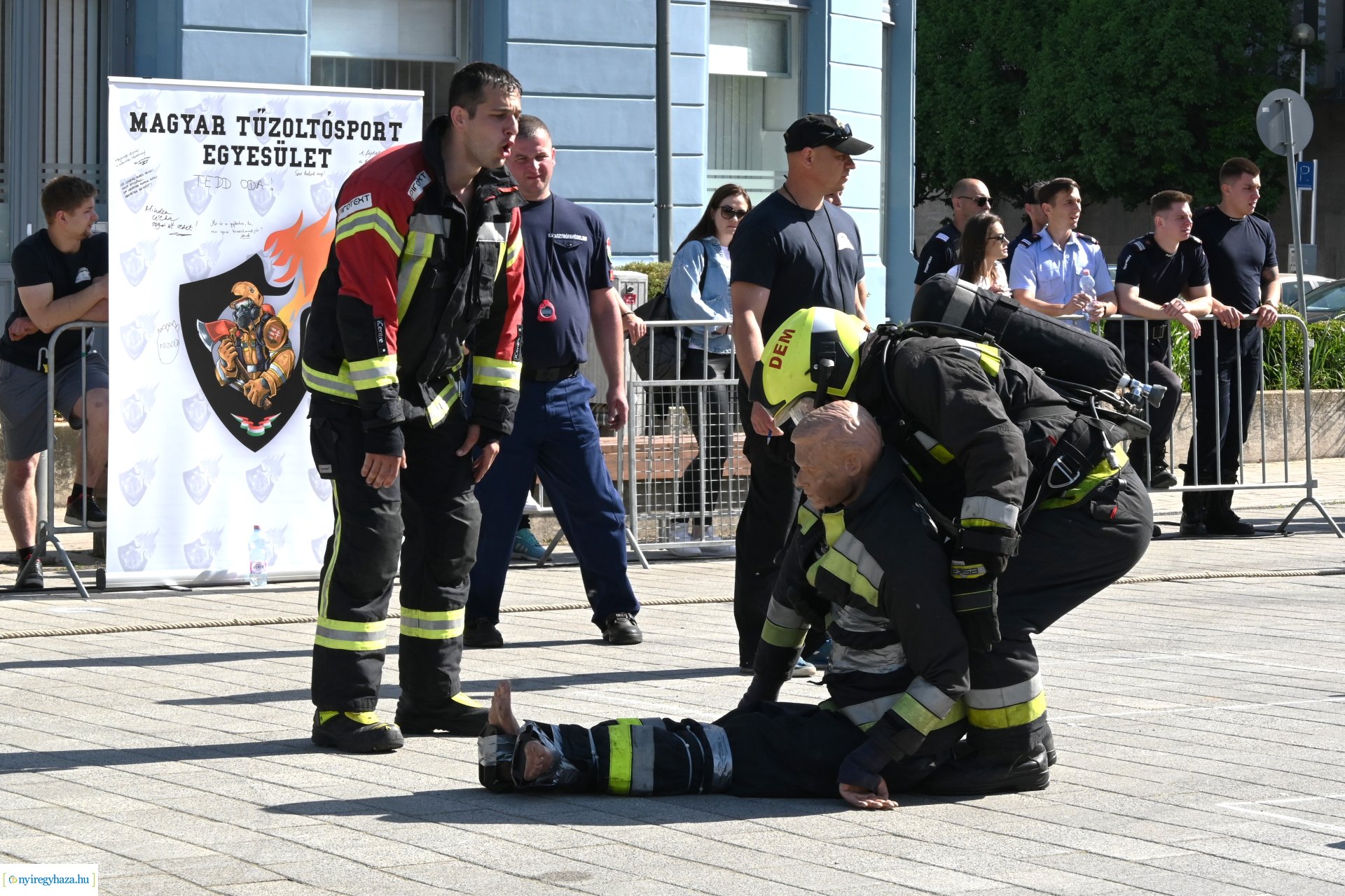 Sztárek Ferenc Tűzoltó Erőpróba Nyíregyházán
