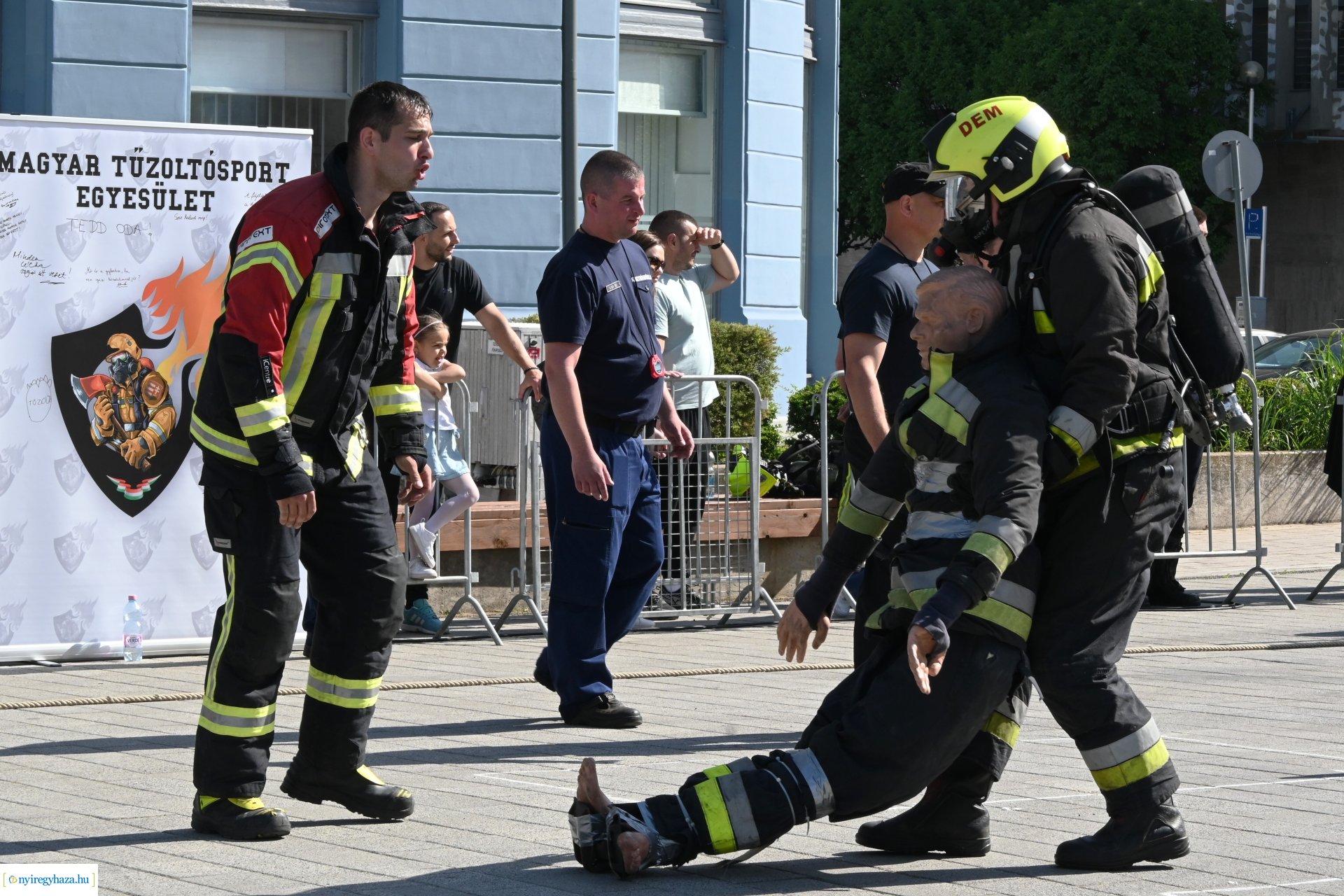 Sztárek Ferenc Tűzoltó Erőpróba Nyíregyházán