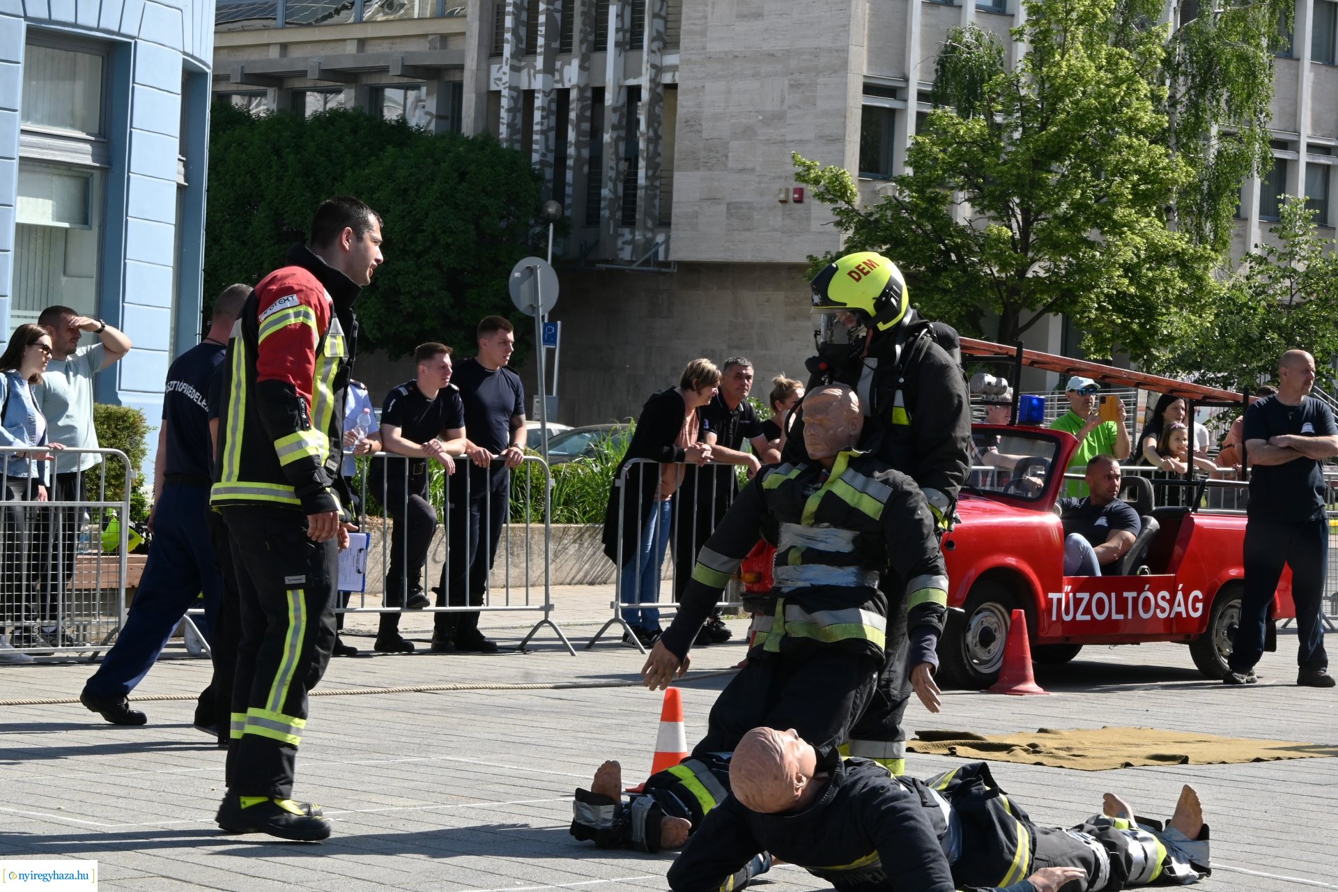 Sztárek Ferenc Tűzoltó Erőpróba Nyíregyházán