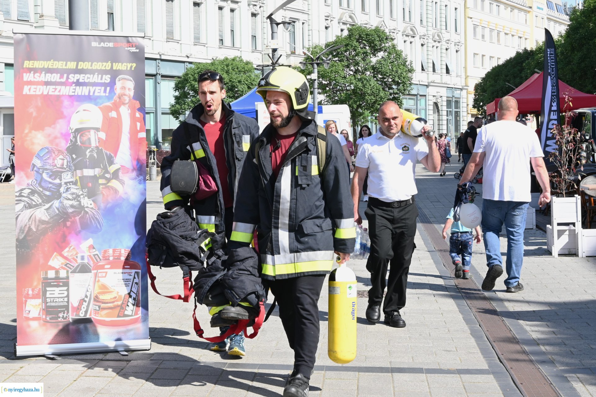 Sztárek Ferenc Tűzoltó Erőpróba Nyíregyházán