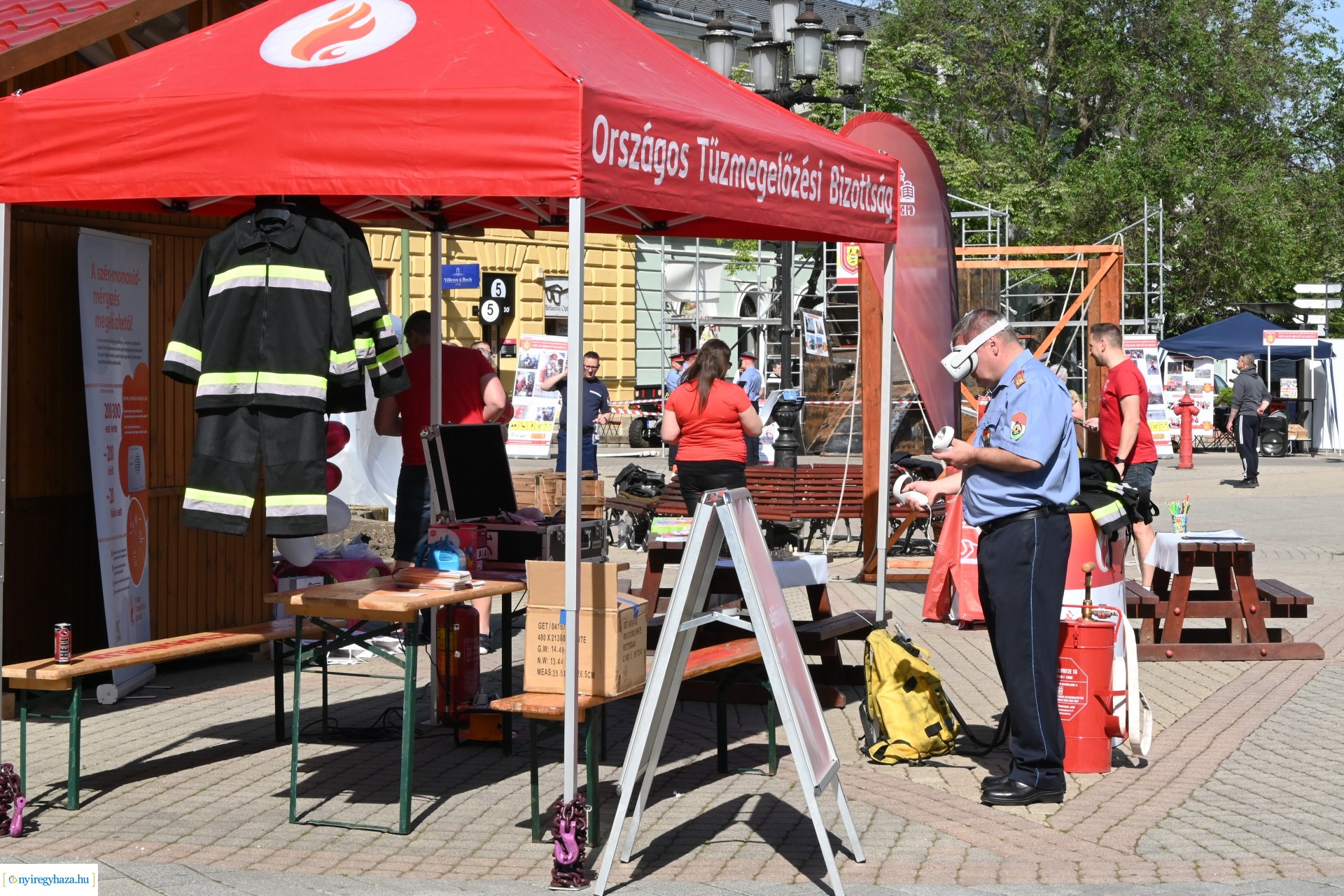 Sztárek Ferenc Tűzoltó Erőpróba Nyíregyházán