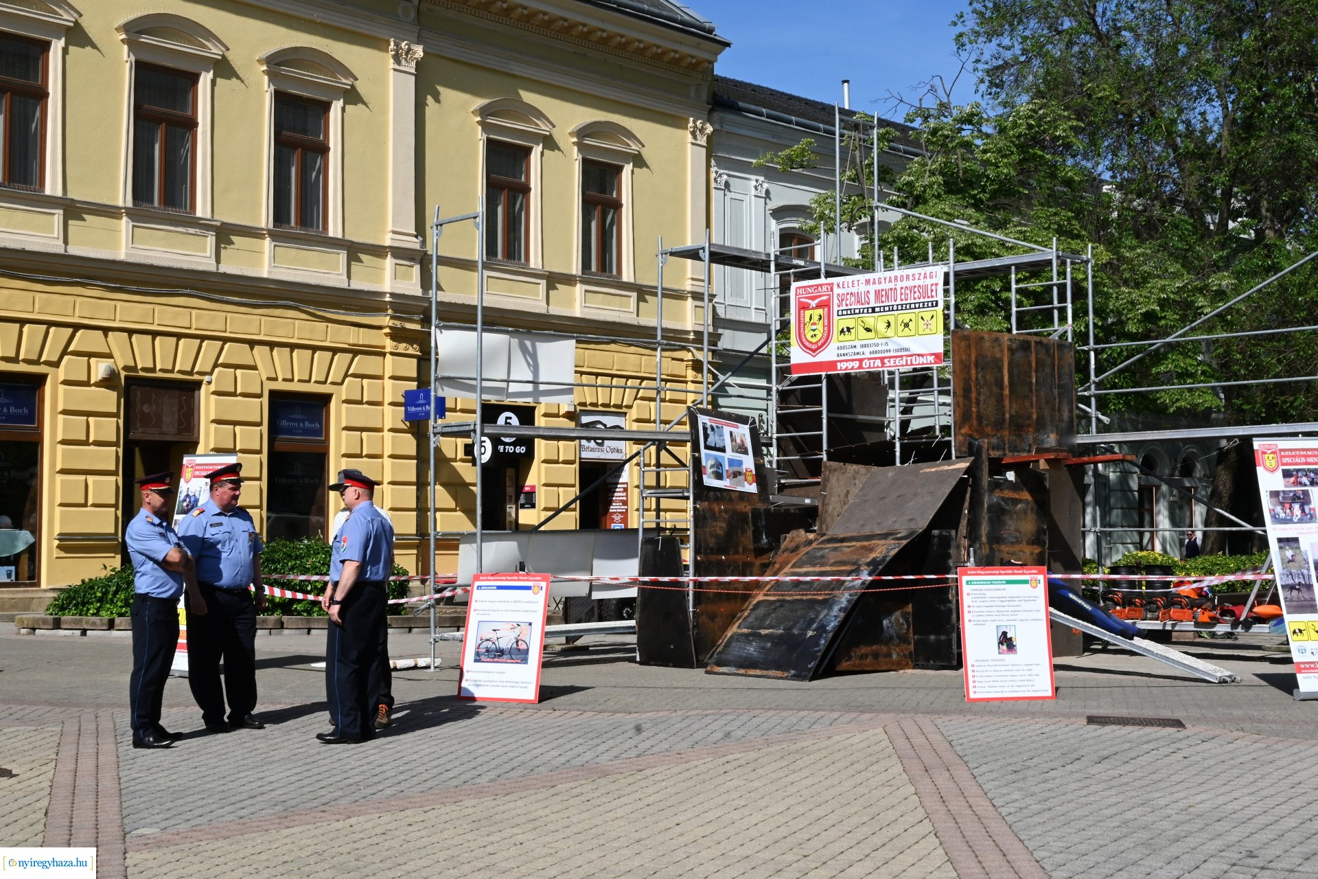 Sztárek Ferenc Tűzoltó Erőpróba Nyíregyházán