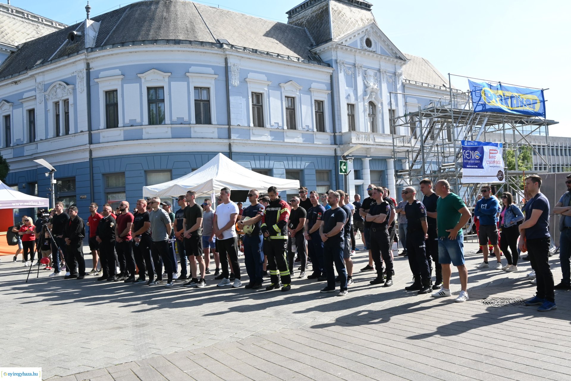 Sztárek Ferenc Tűzoltó Erőpróba Nyíregyházán