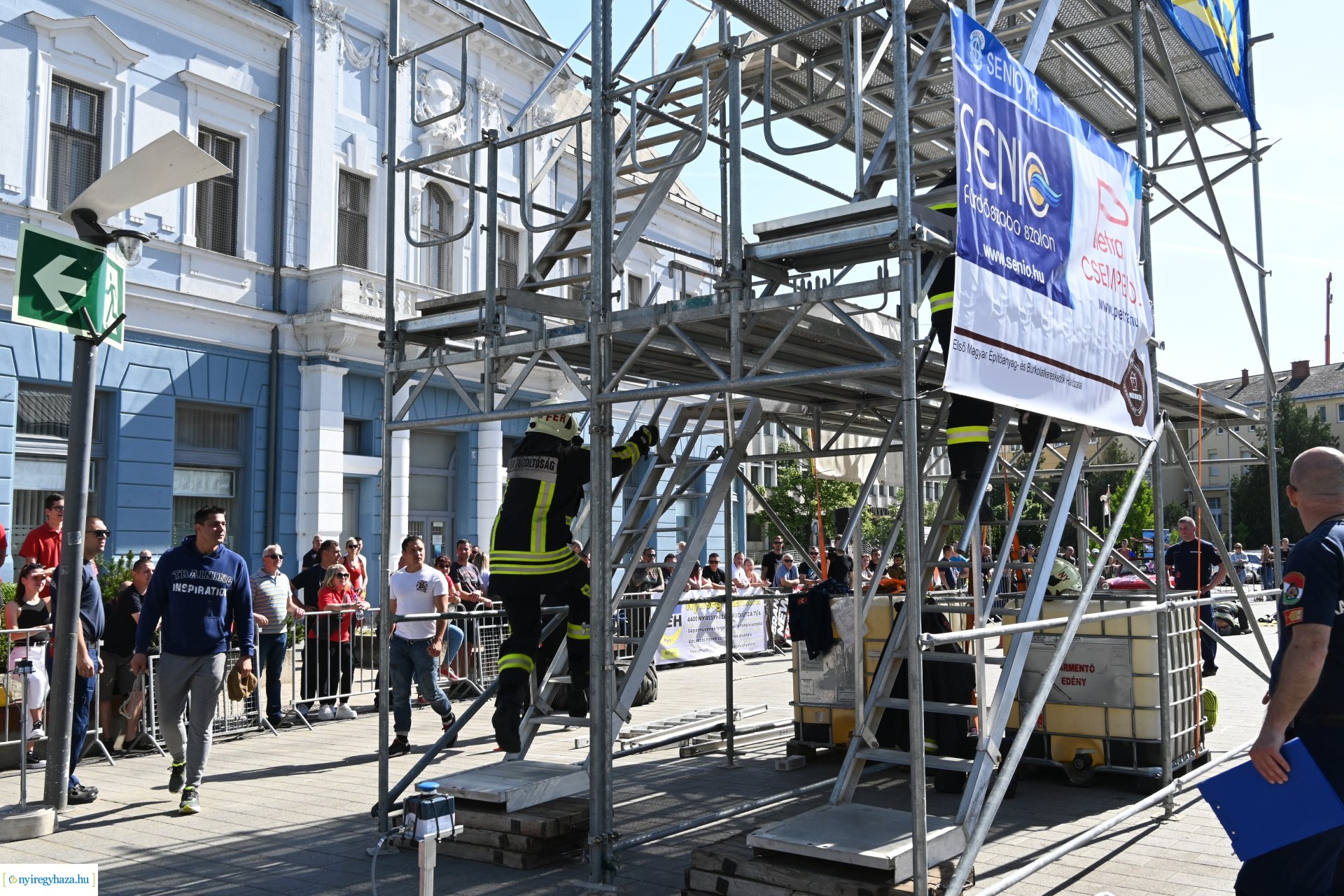 Sztárek Ferenc Tűzoltó Erőpróba Nyíregyházán