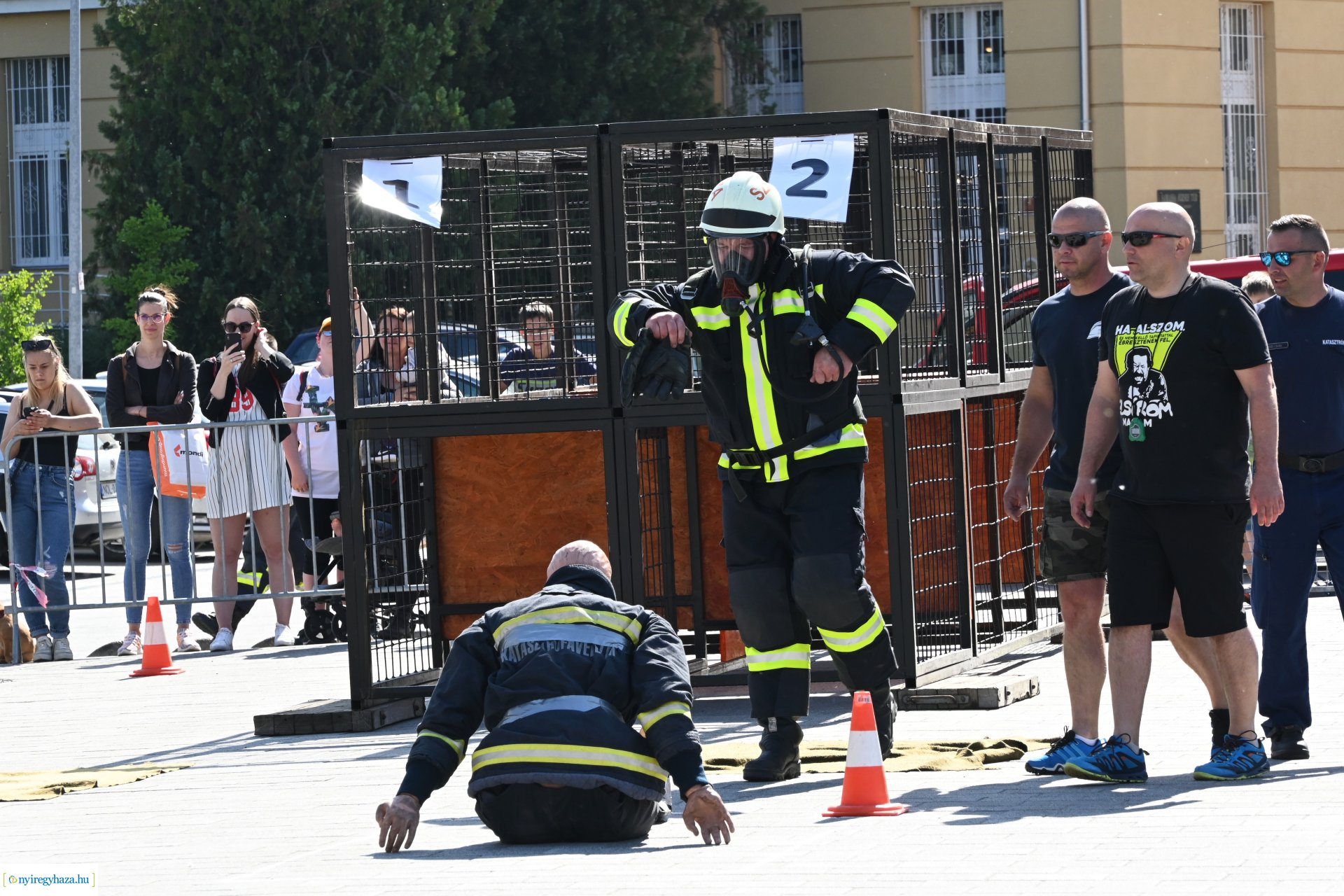 Sztárek Ferenc Tűzoltó Erőpróba Nyíregyházán