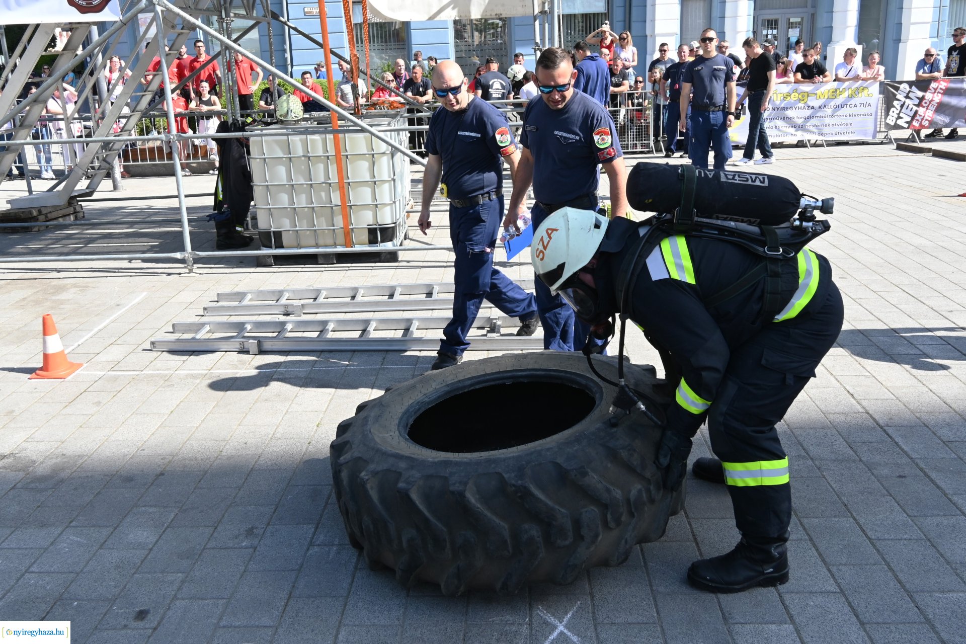 Sztárek Ferenc Tűzoltó Erőpróba Nyíregyházán