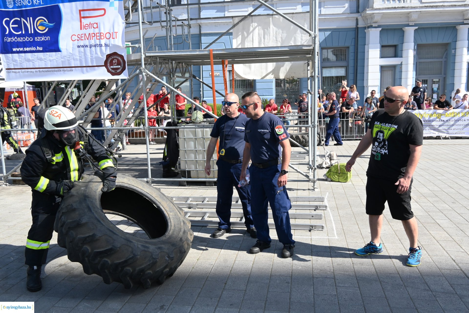 Sztárek Ferenc Tűzoltó Erőpróba Nyíregyházán