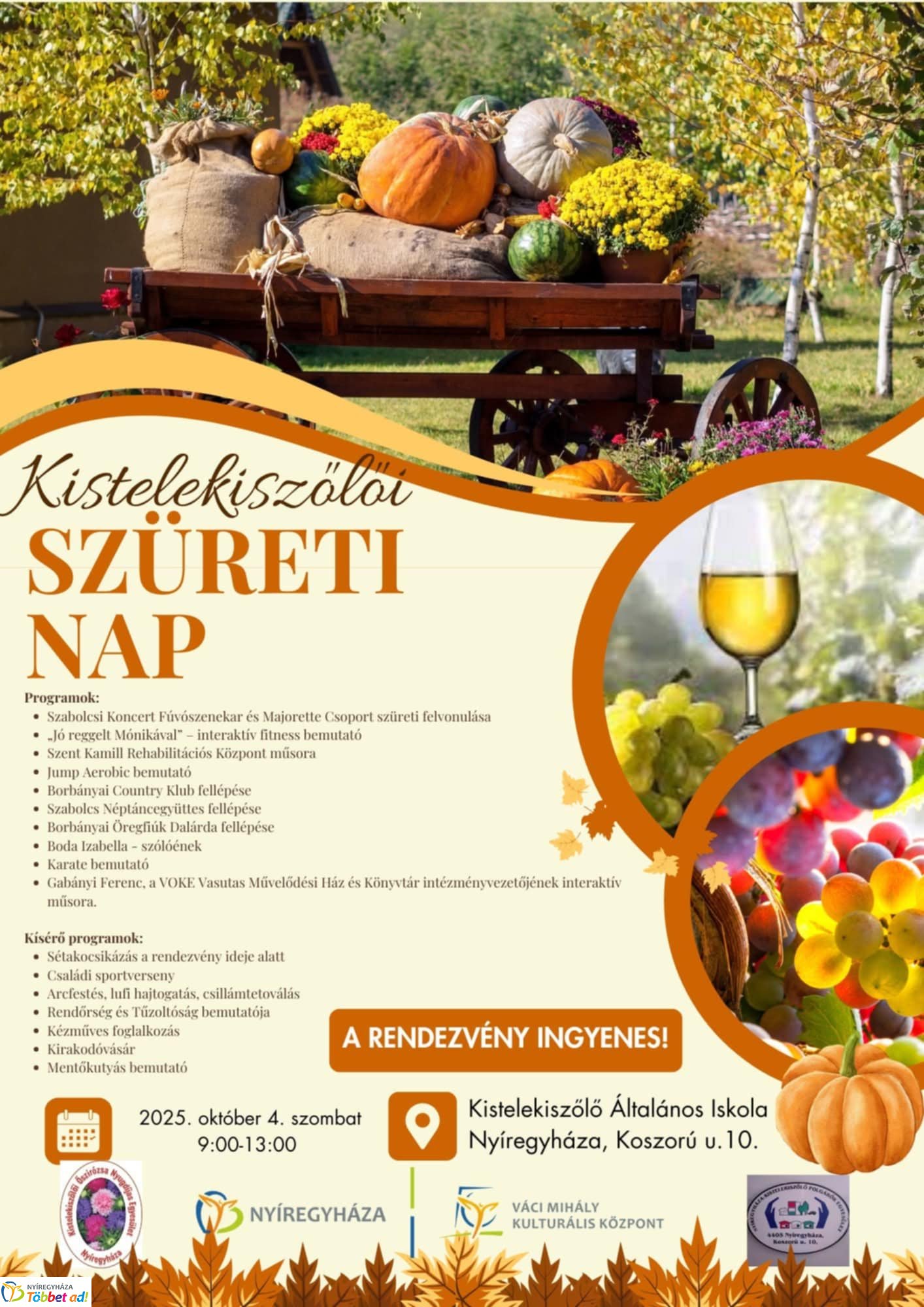 Szüreti Nap Kistelekiszőlőben 