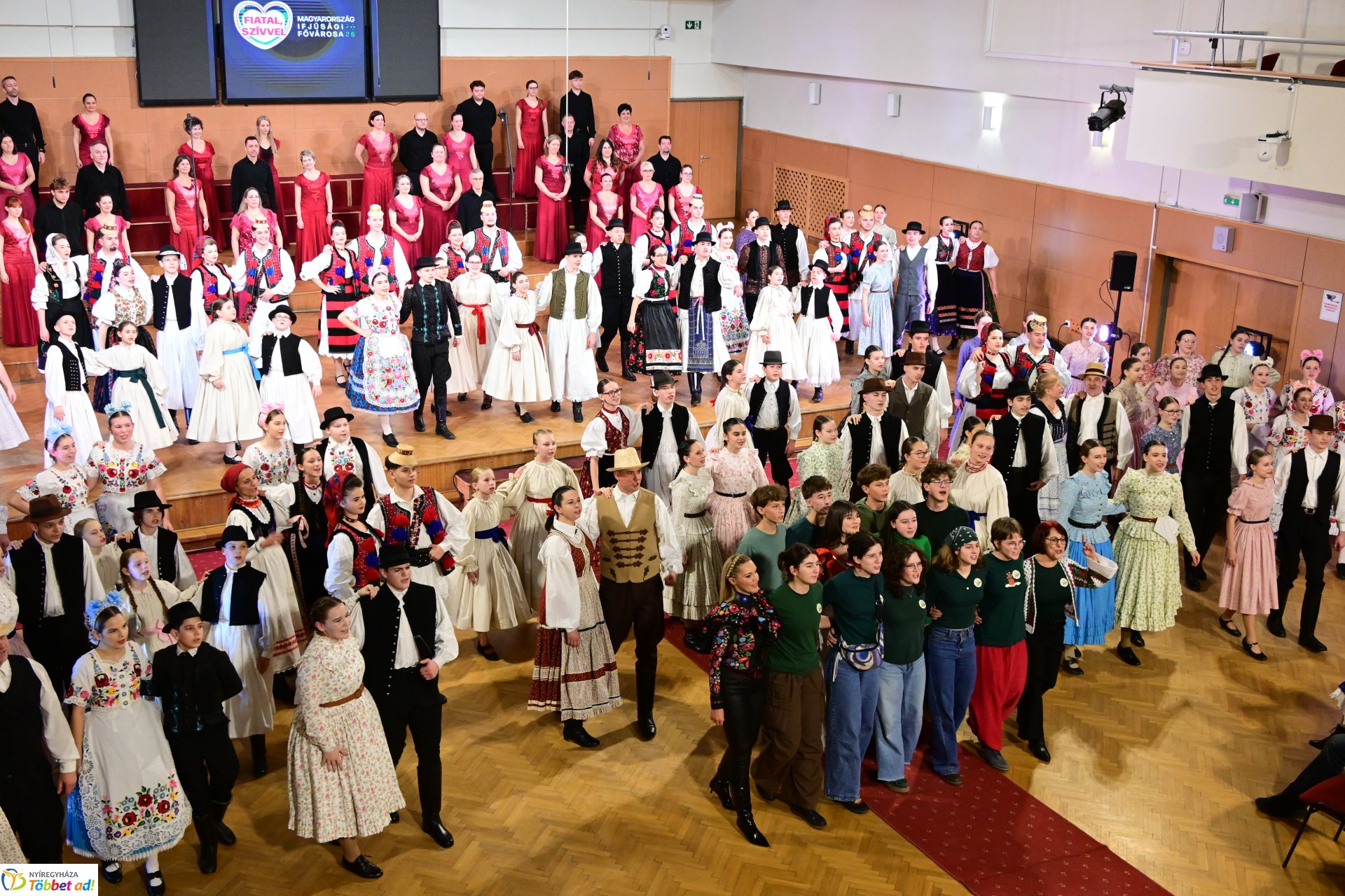 Szurkoló Show Nyíregyházán - "Magyarország Ifjúsági Fővárosa 2026" elődöntő