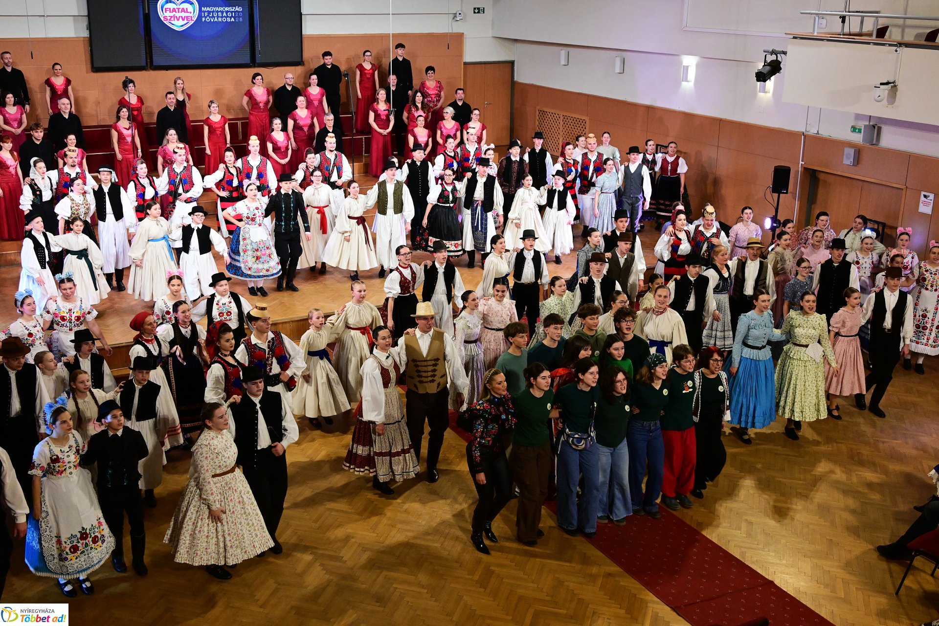 Szurkoló Show Nyíregyházán - "Magyarország Ifjúsági Fővárosa 2026" elődöntő