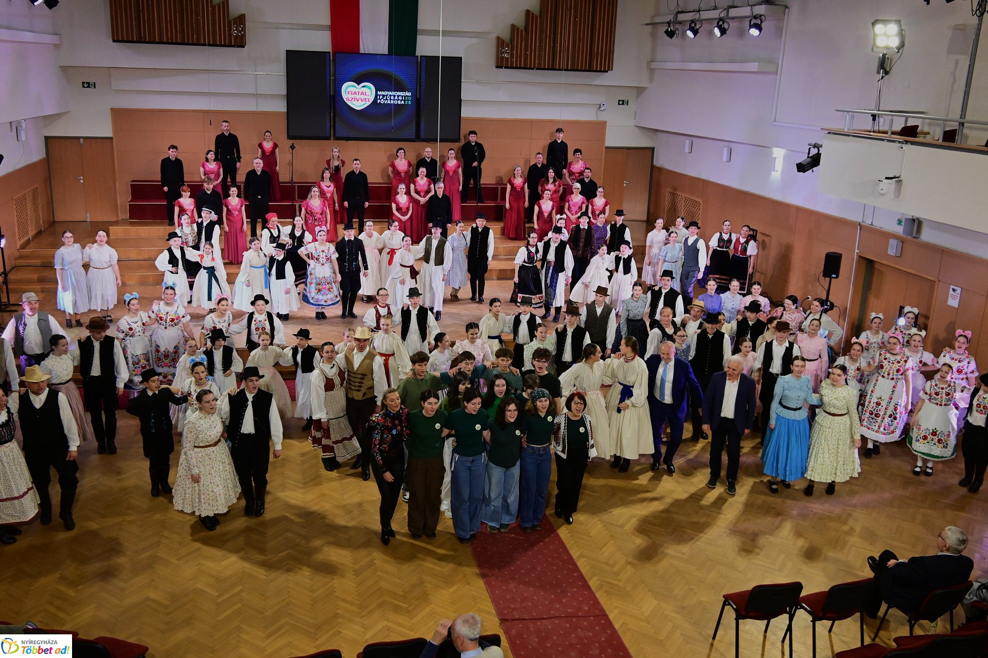 Szurkoló Show Nyíregyházán - "Magyarország Ifjúsági Fővárosa 2026" elődöntő