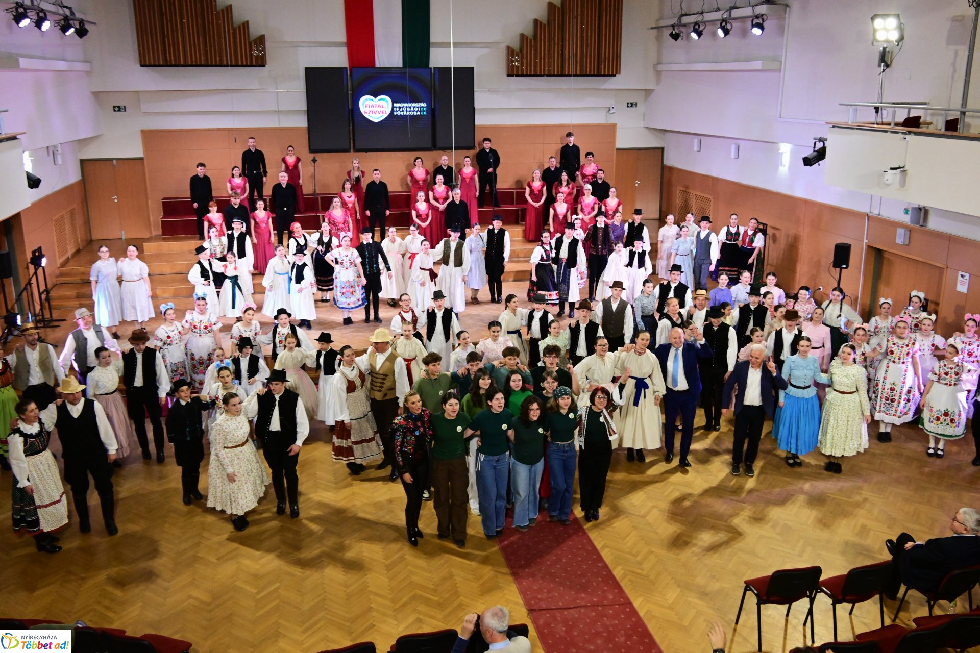 Szurkoló Show Nyíregyházán - "Magyarország Ifjúsági Fővárosa 2026" elődöntő