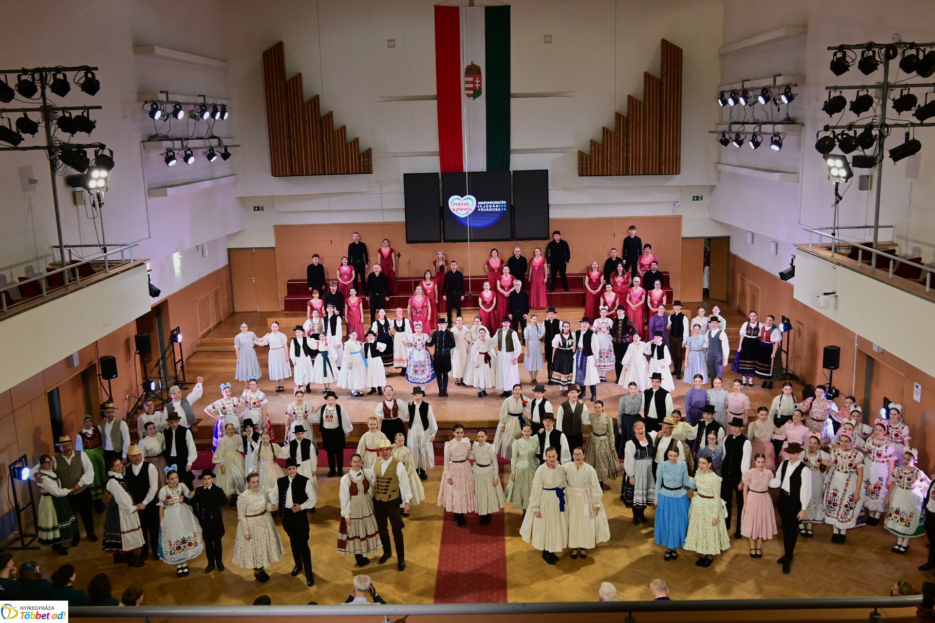 Szurkoló Show Nyíregyházán - "Magyarország Ifjúsági Fővárosa 2026" elődöntő