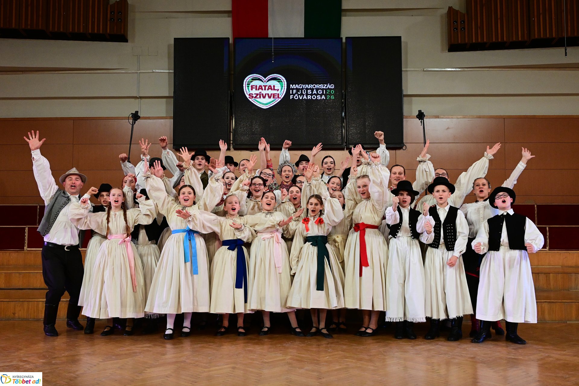 Szurkoló Show Nyíregyházán - "Magyarország Ifjúsági Fővárosa 2026" elődöntő