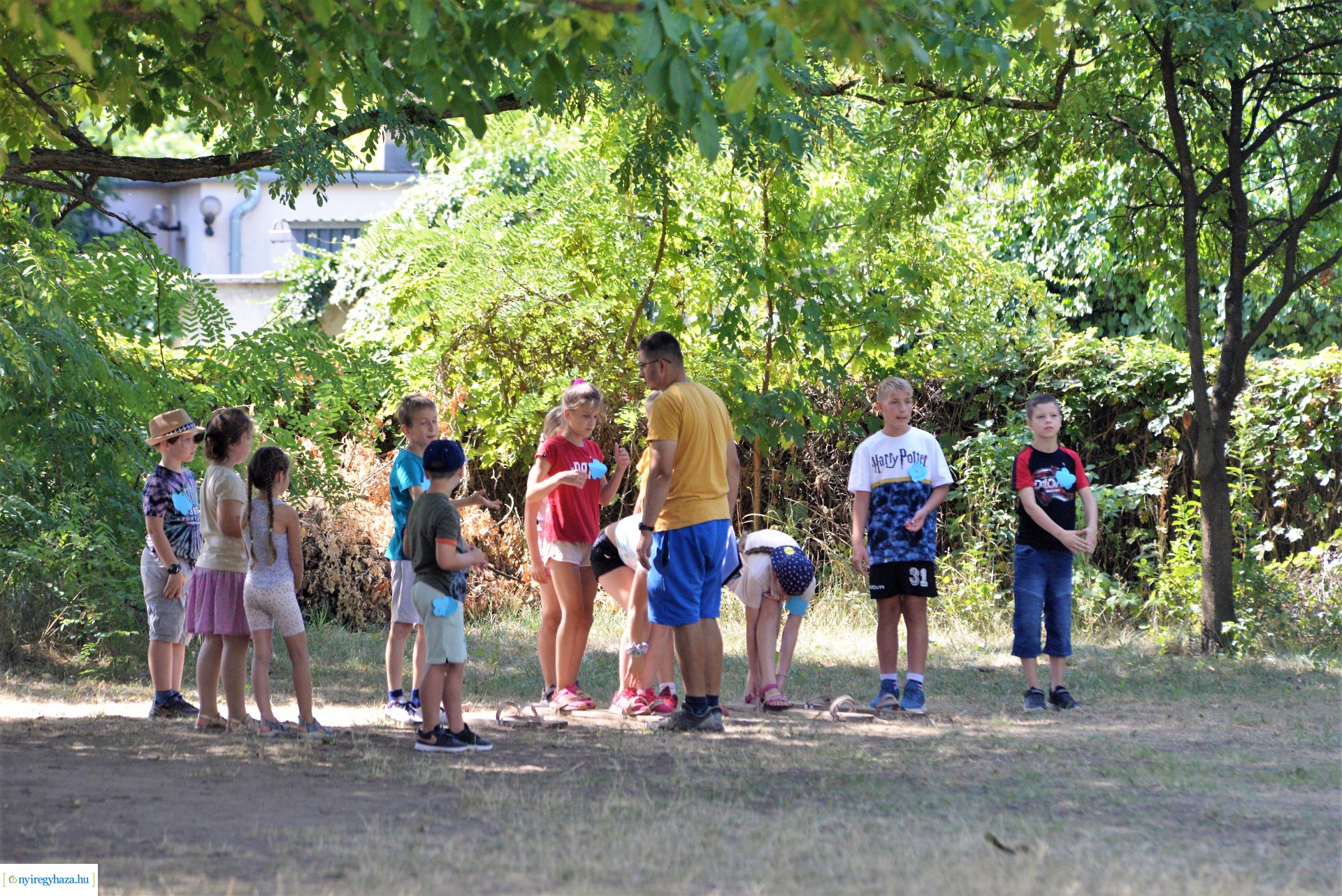 Táborozók a Sóstói Múzeumfaluban